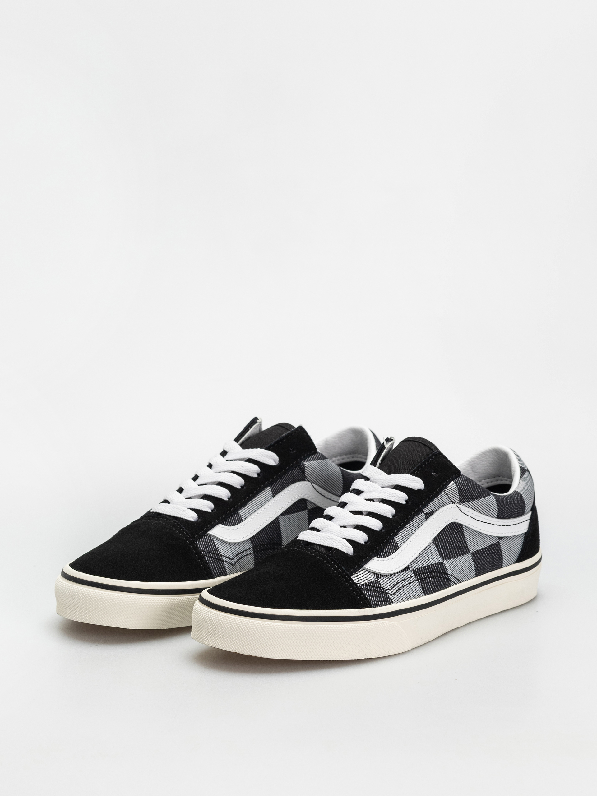 Buty Vans Old Skool (mono checkerboard black)