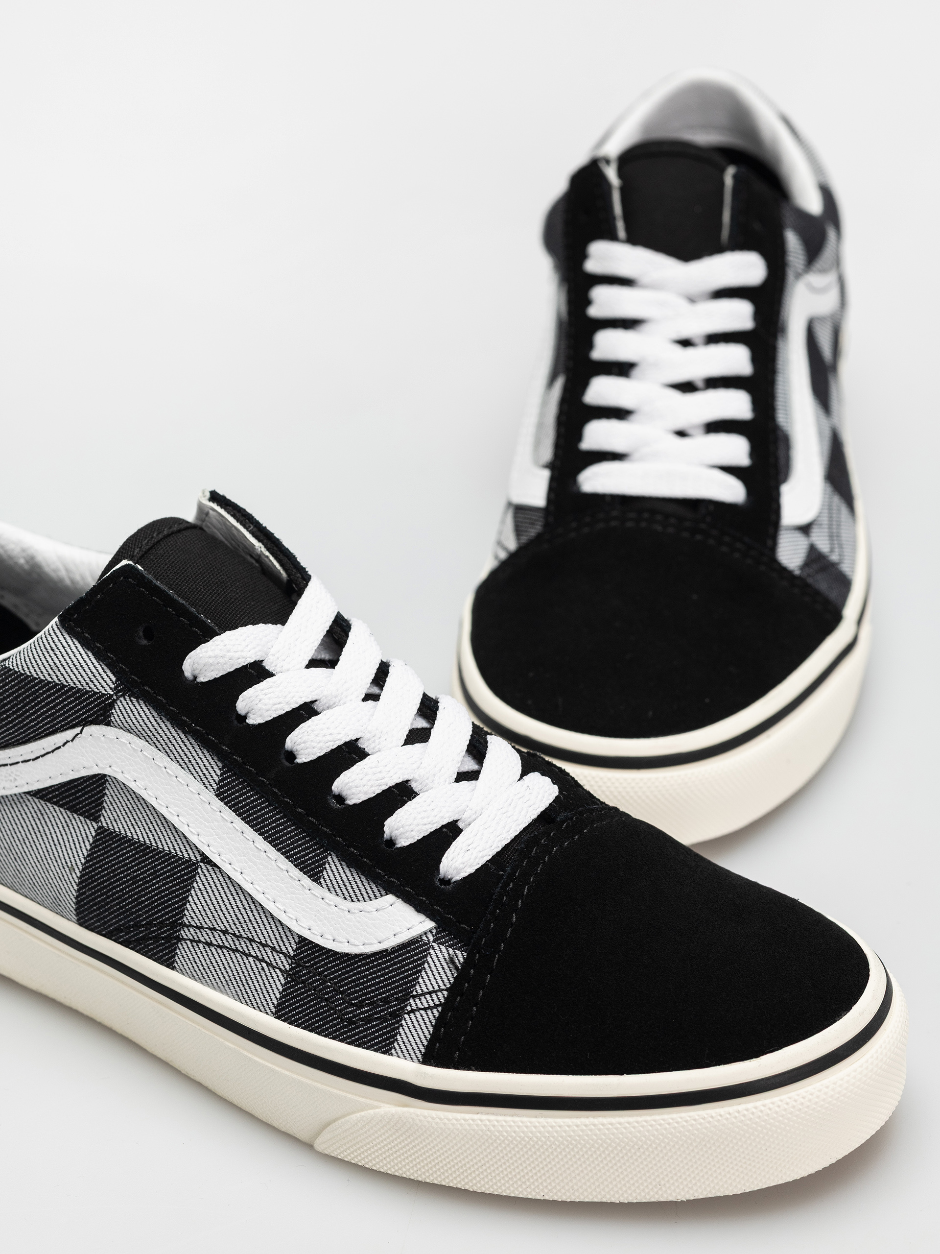 Buty Vans Old Skool (mono checkerboard black)