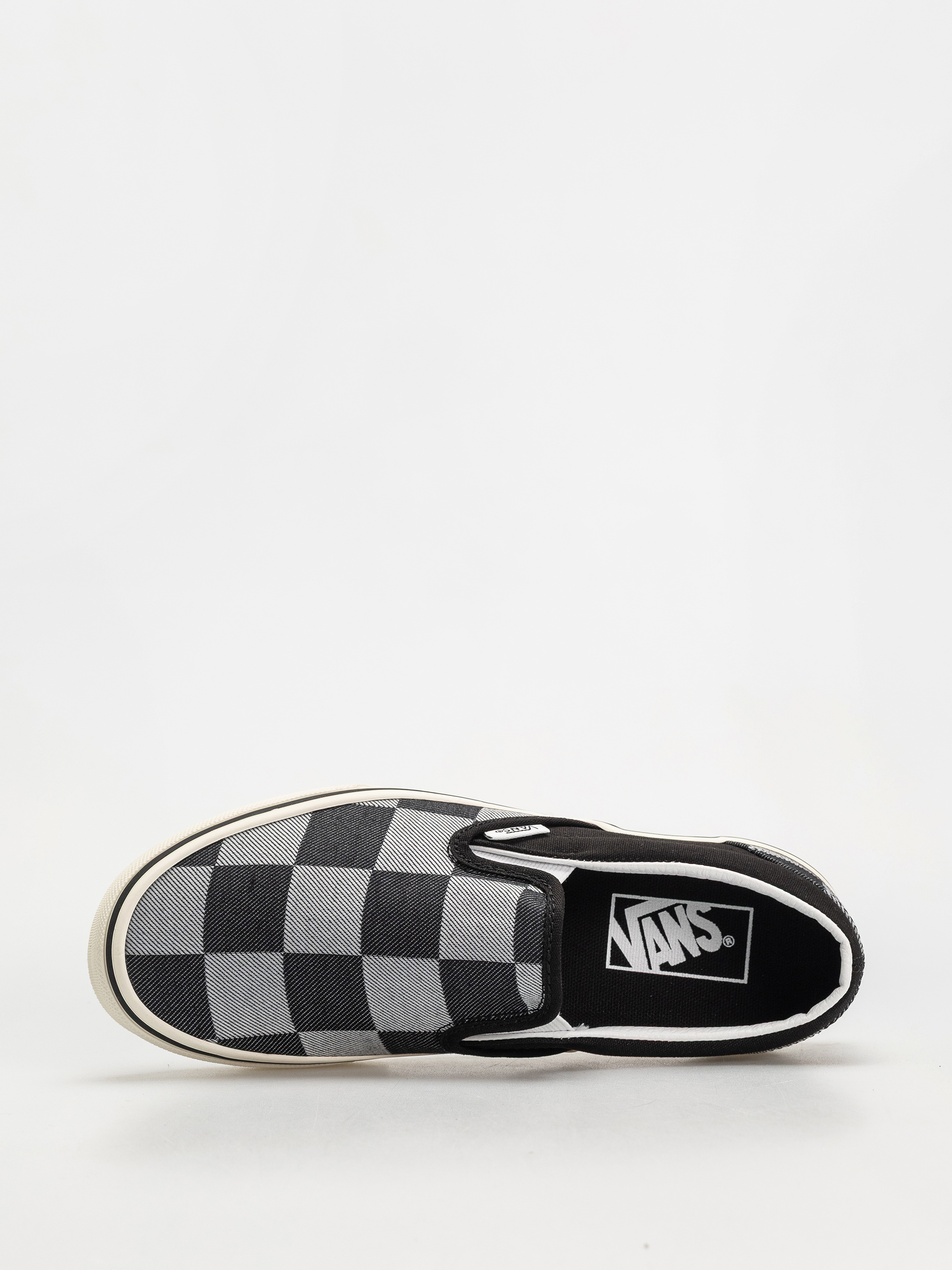 Buty Vans Classic Slip On (mono checkerboard black)
