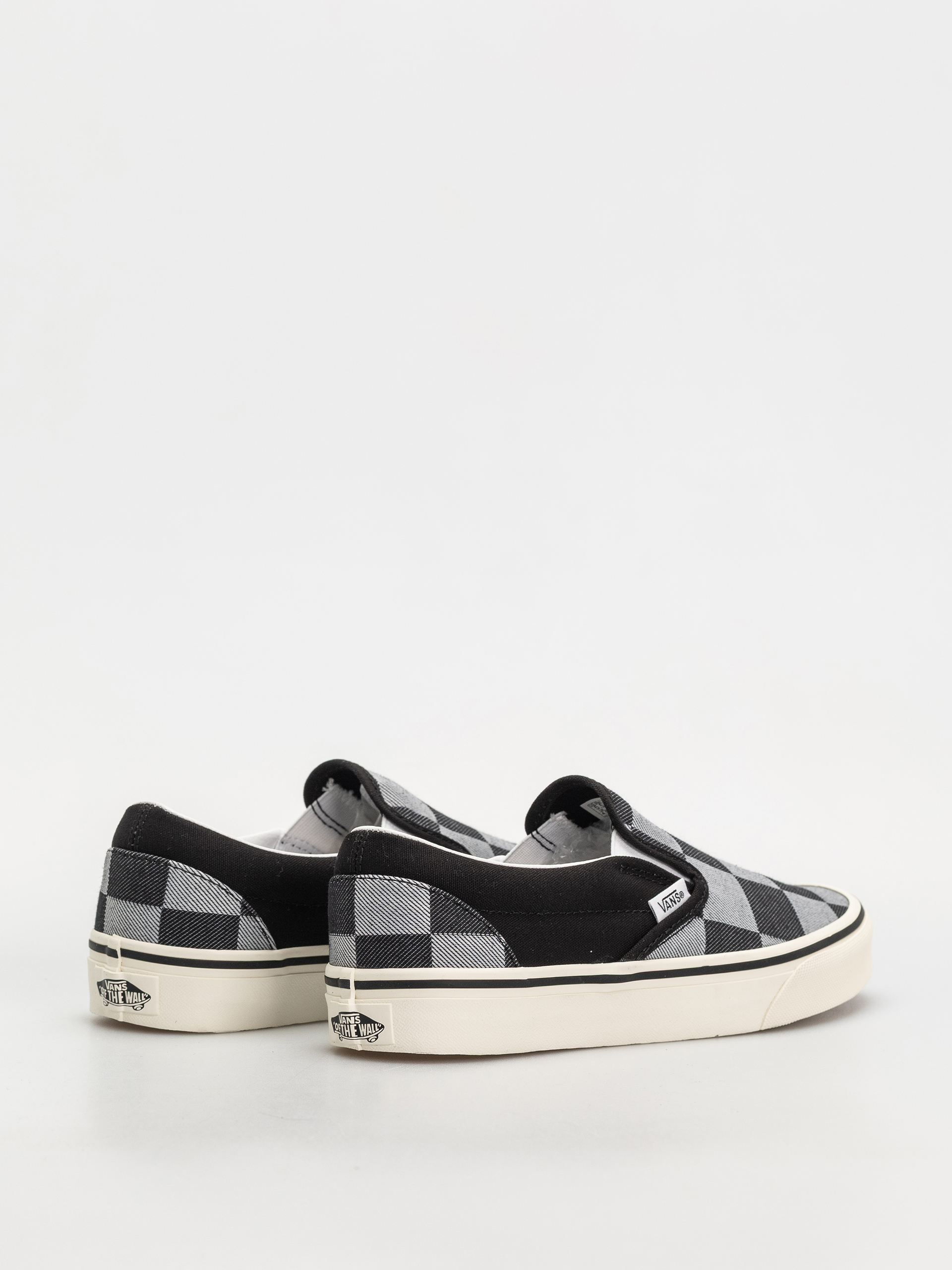 Buty Vans Classic Slip On (mono checkerboard black)