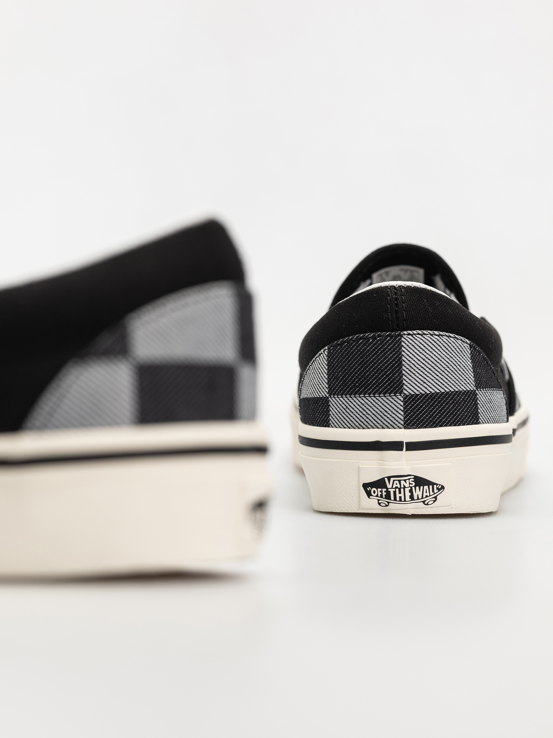 Buty Vans Classic Slip On (mono checkerboard black)