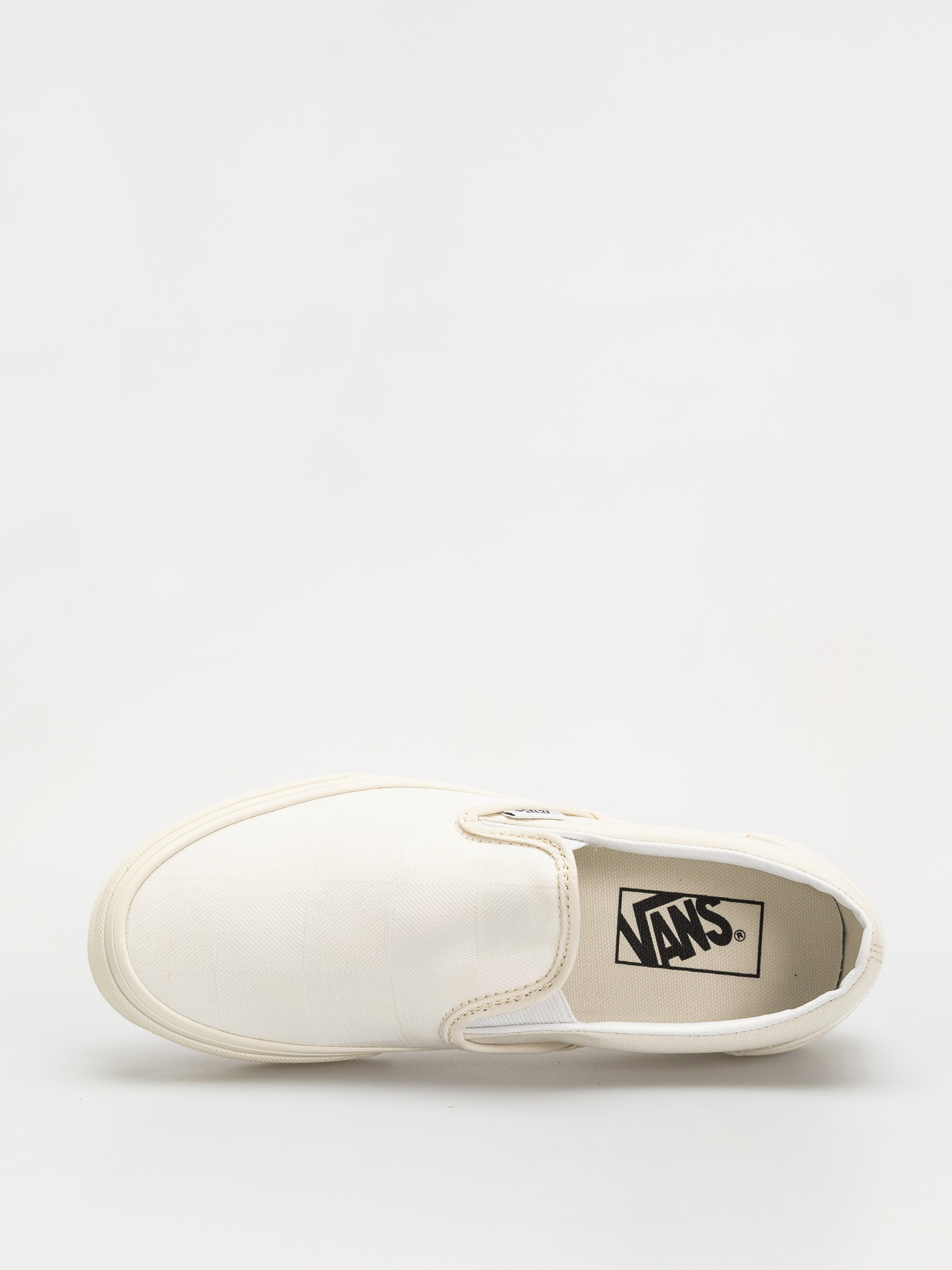 Buty Vans Classic Slip On (mono checkerboard white)