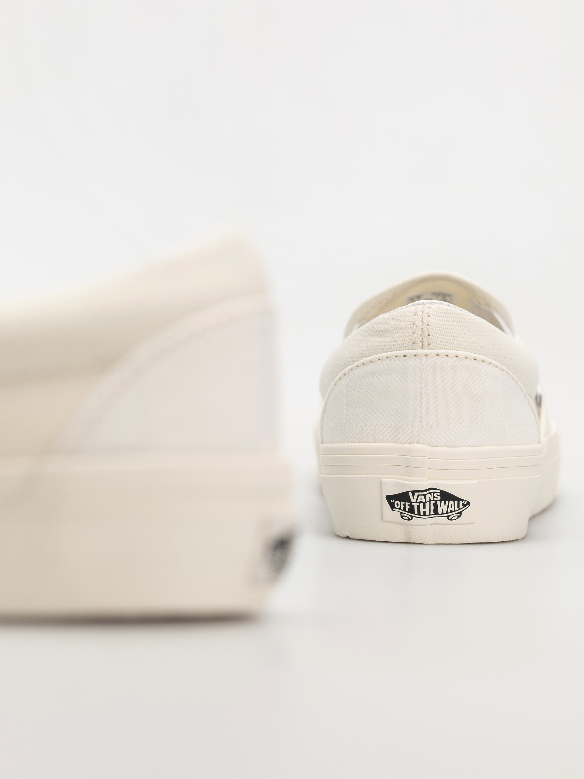 Buty Vans Classic Slip On (mono checkerboard white)