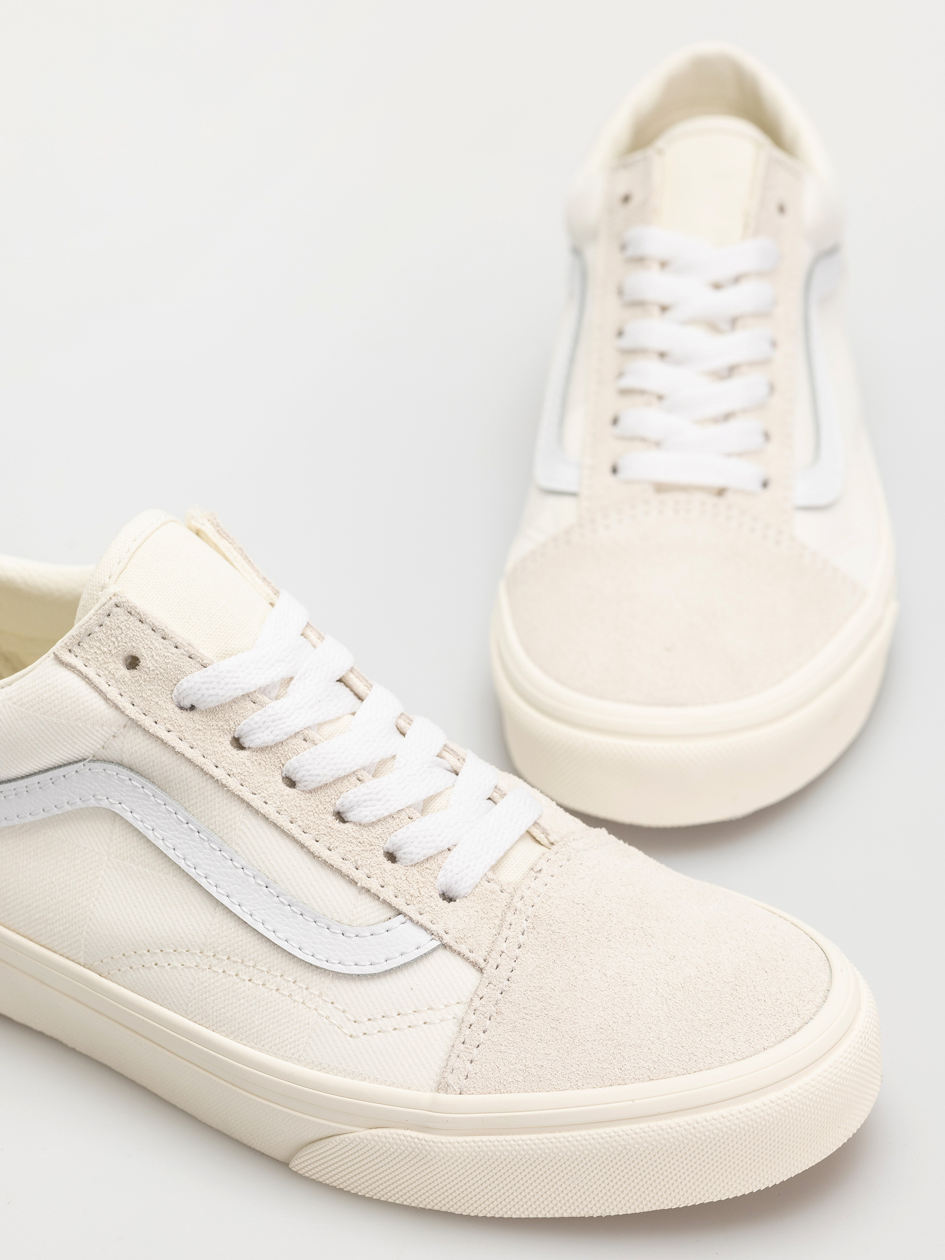 Buty Vans Old Skool (mono checkerboard white)