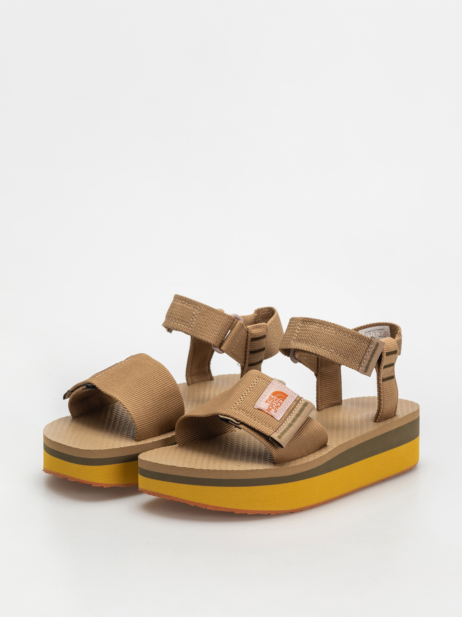Sandały The North Face Skeena Platform Wmn (sahara/iron bronze)