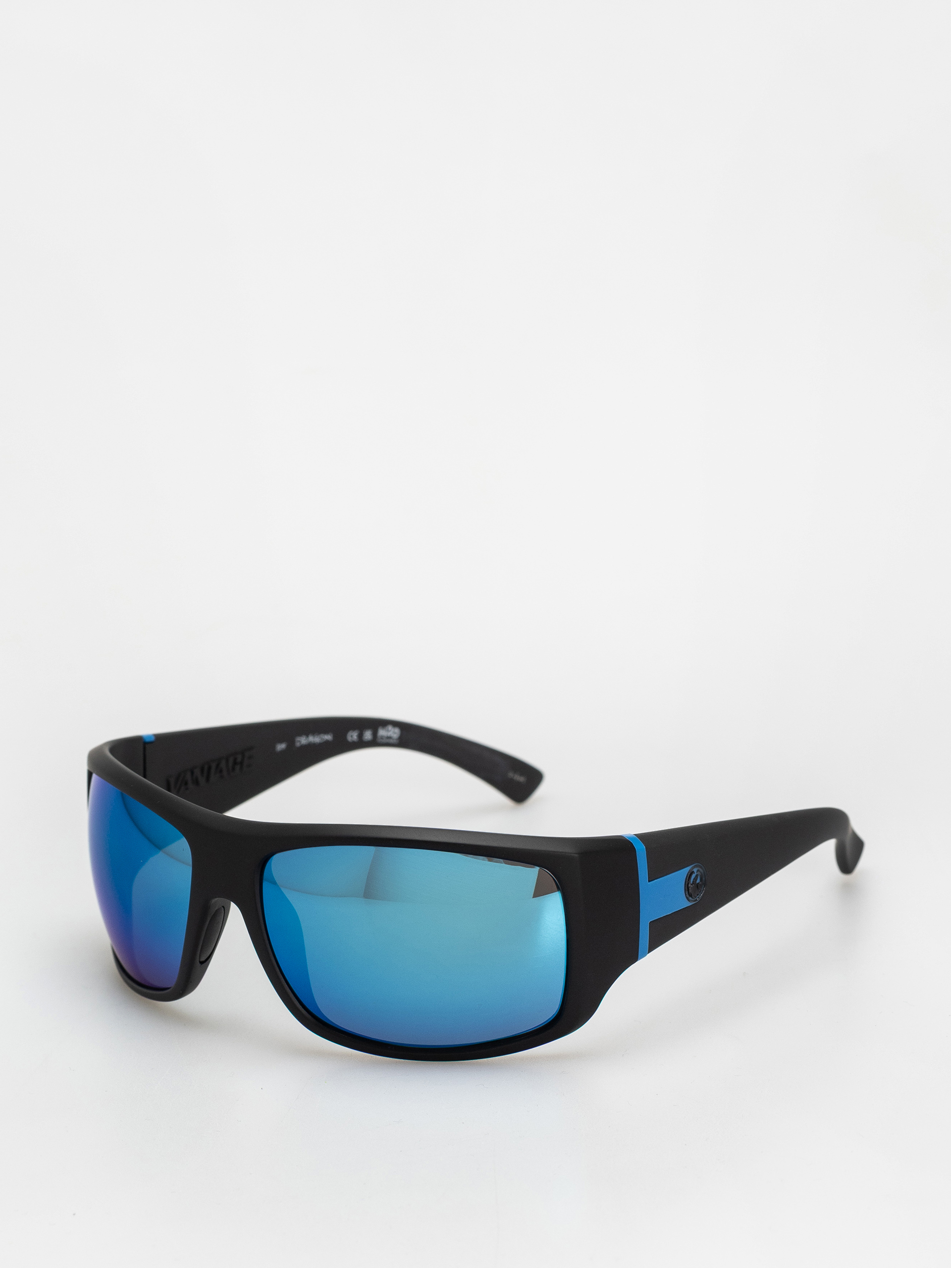 Okulary przeciwsu0142oneczne Dragon Vantage (matte black h2o/lumalens blu ion polar)