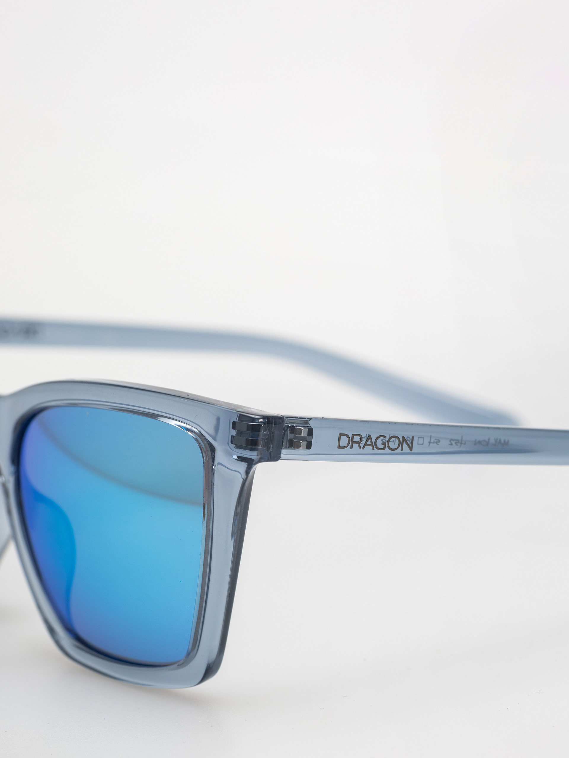 Okulary przeciwsłoneczne Dragon Mak (pale blue crystal/sky blue ion)