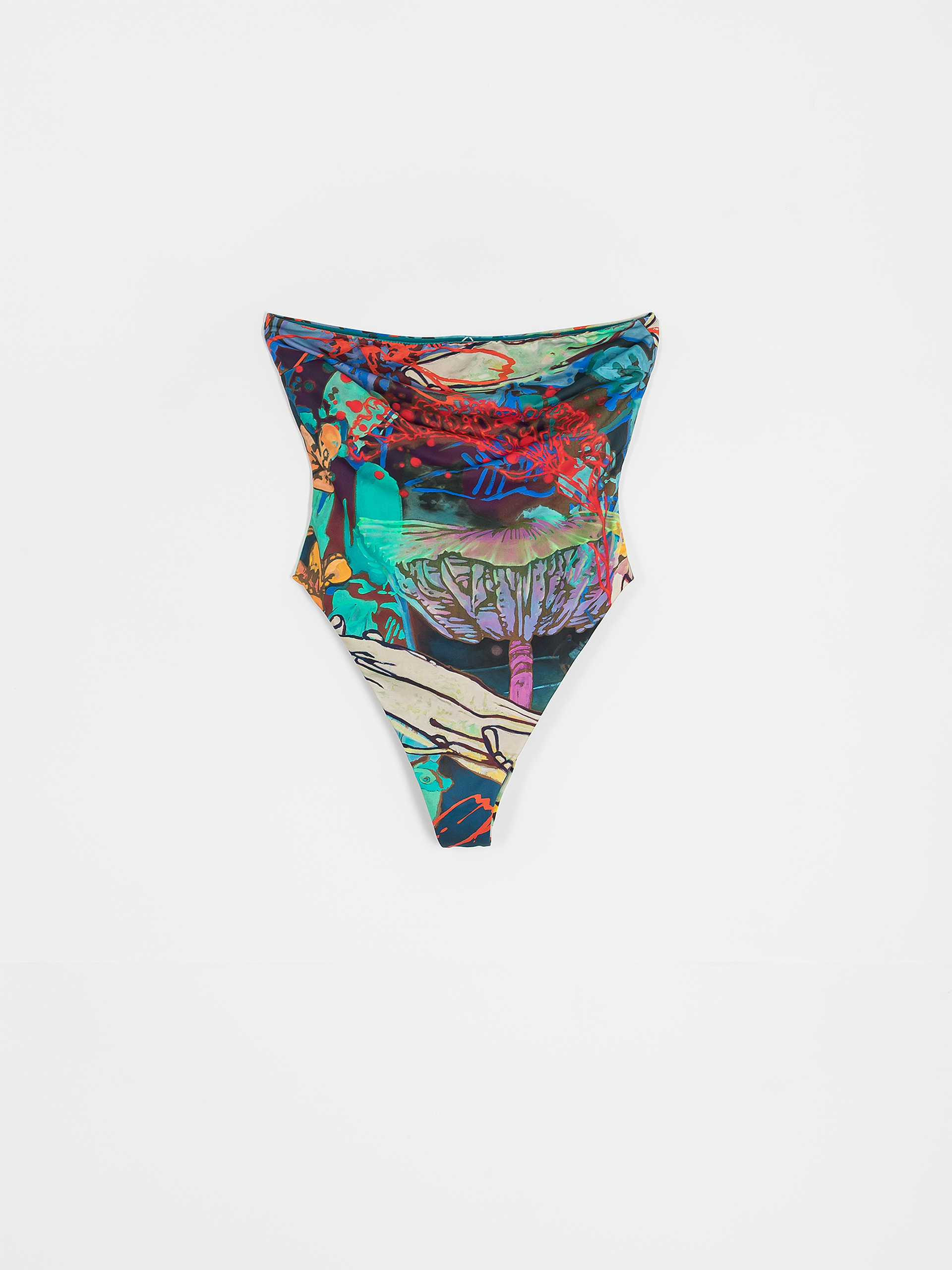 Bikini RVCA Sage Tubular 1 Pc Med Frn Wmn (multi)