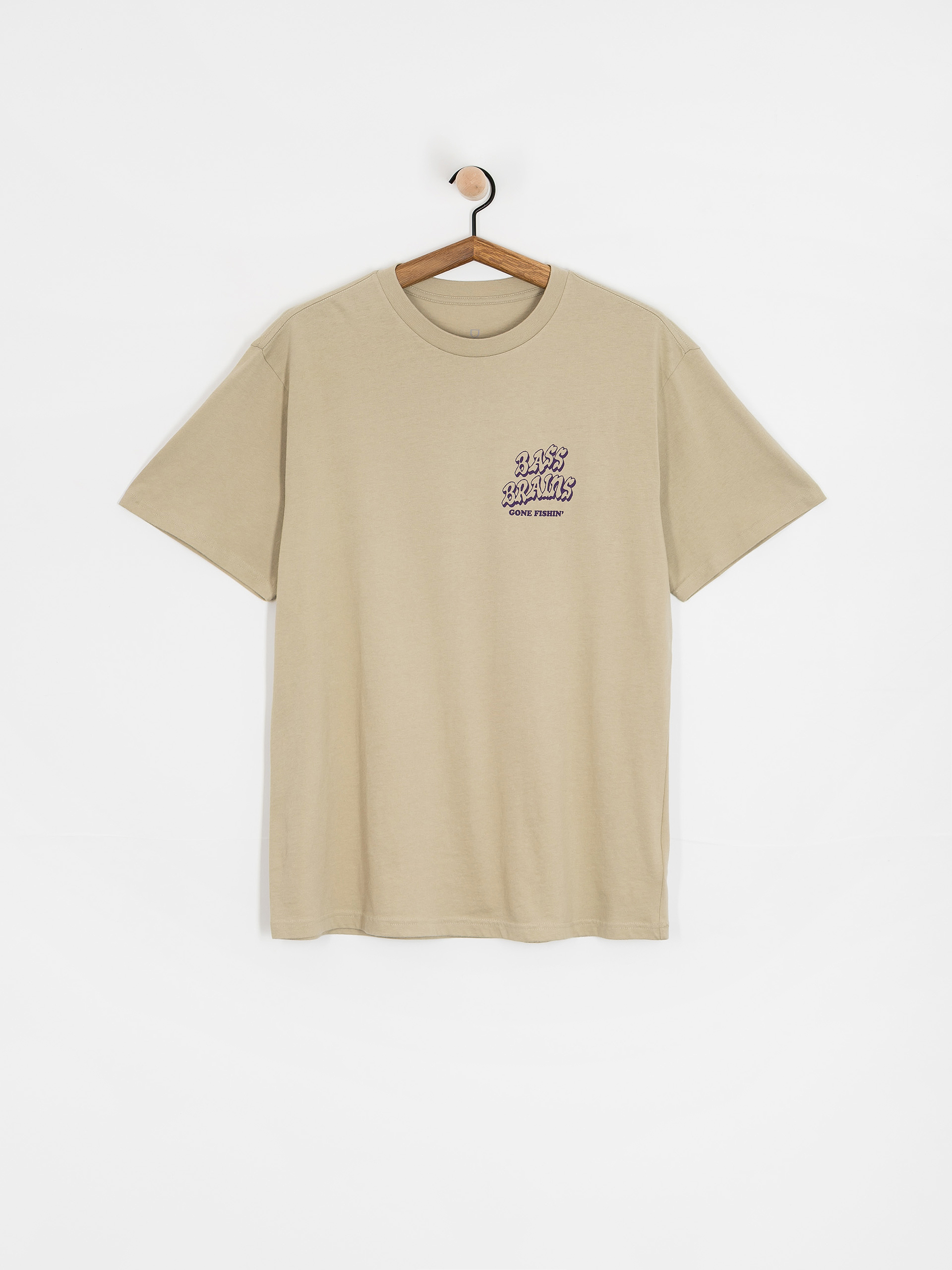 T-shirt Brixton Bass Brains Gf (sustained grey)