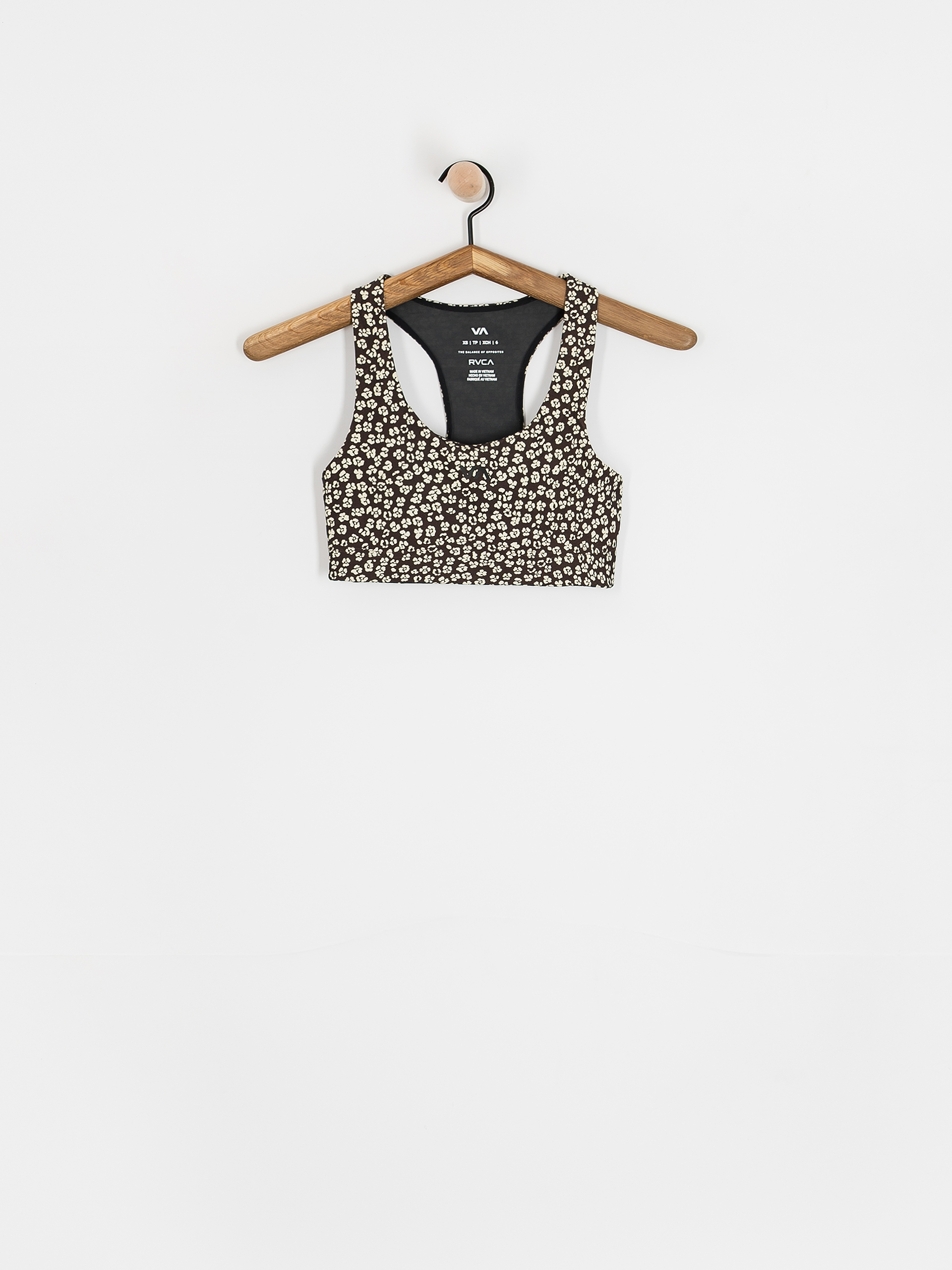 Bikini RVCA Va Essential Mid Bra II Wmn (java)