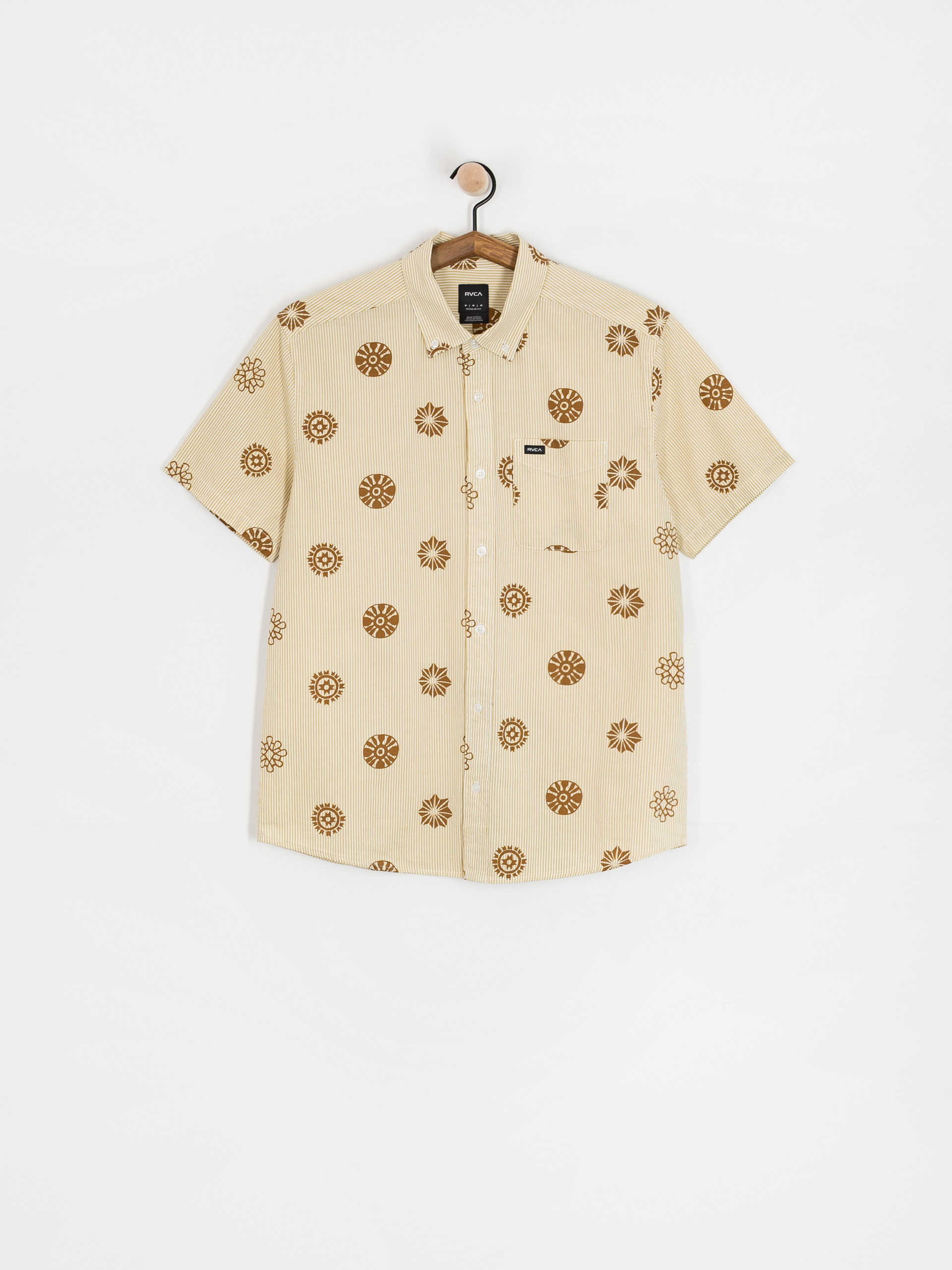 Koszula RVCA Endless Seersucker (gold)
