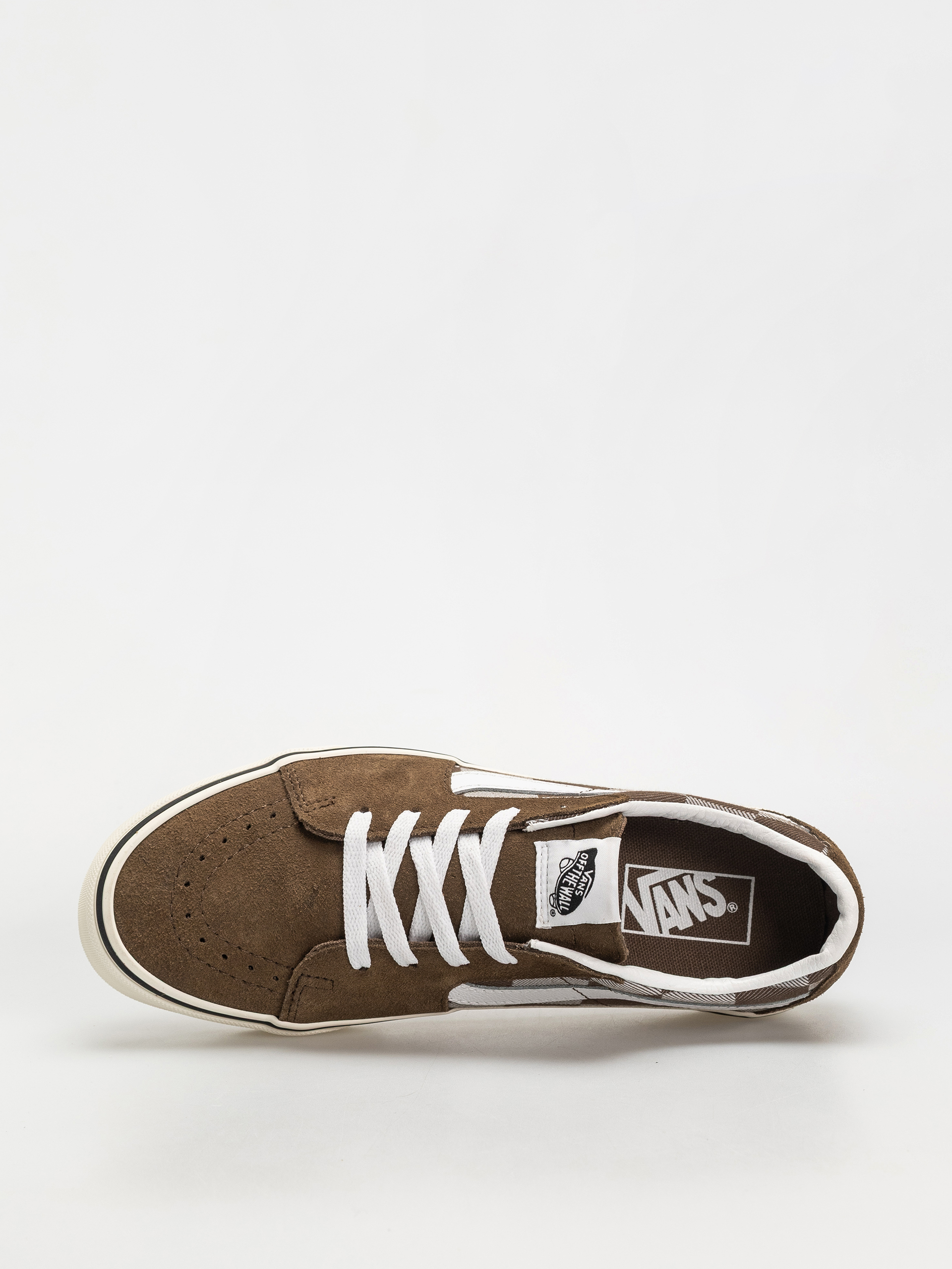 Buty Vans Sk8 Low (mono checkerboard brown)