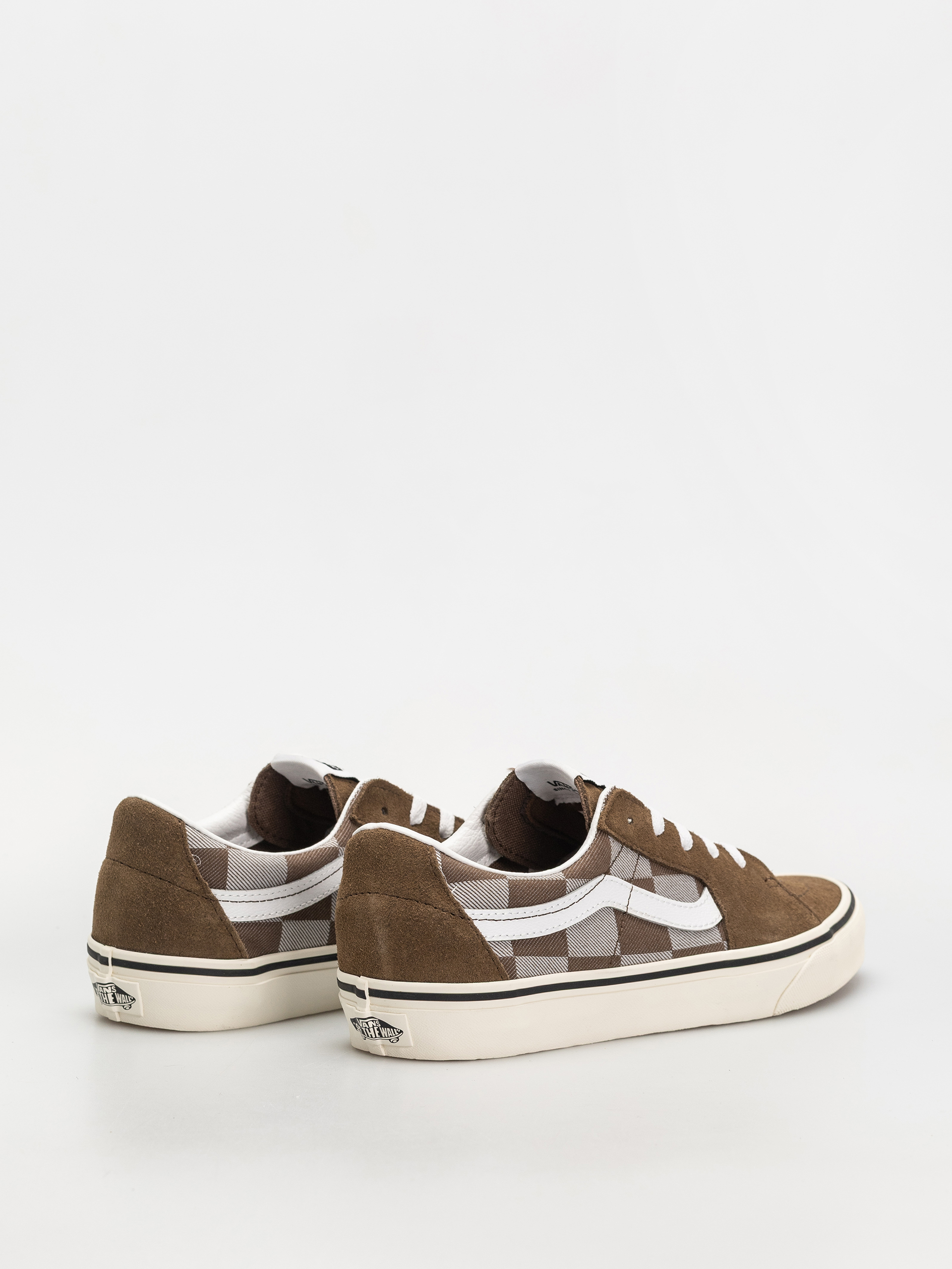 Buty Vans Sk8 Low (mono checkerboard brown)