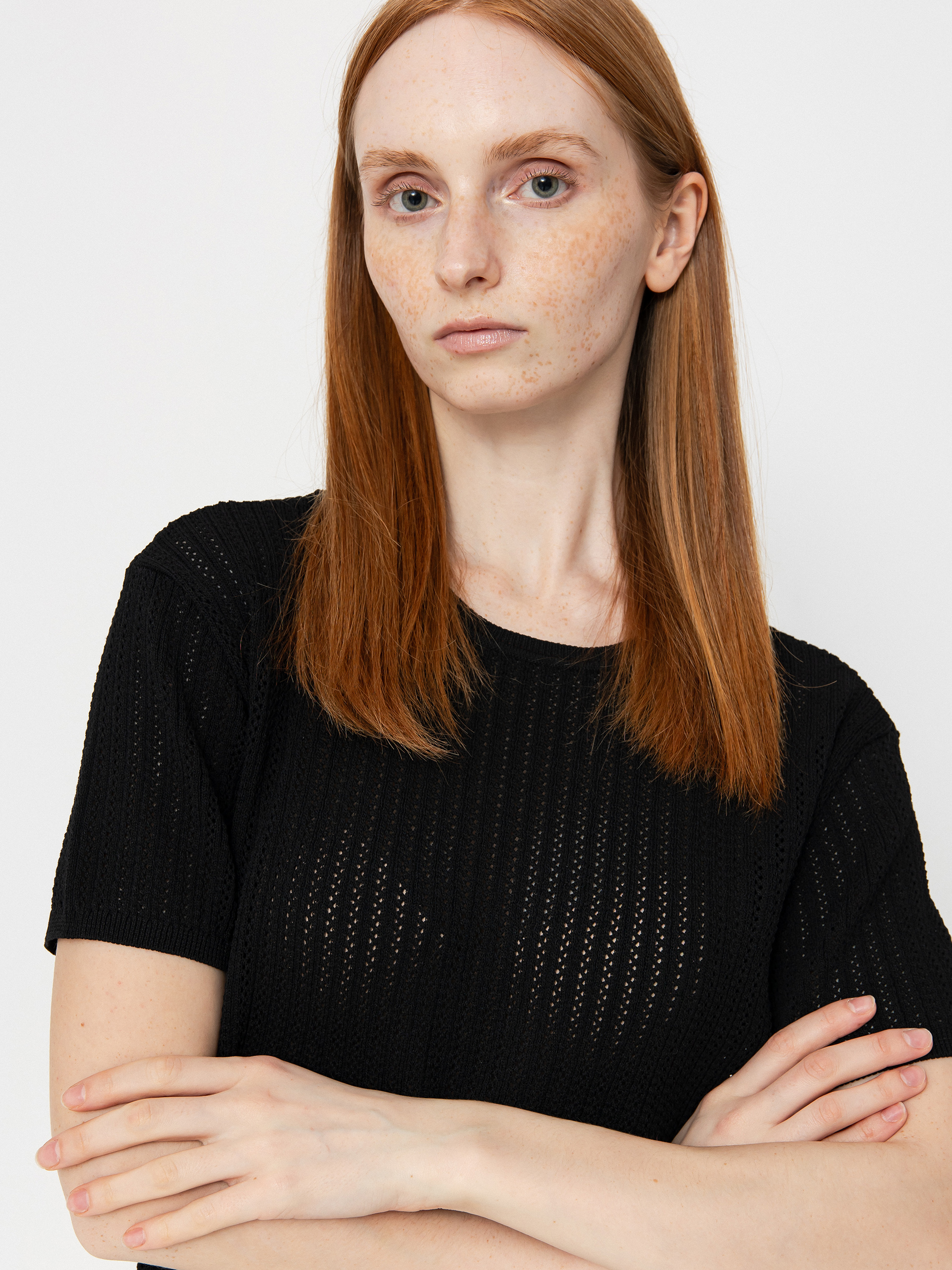 T-shirt Volcom Meshy Beach Wmn (black)