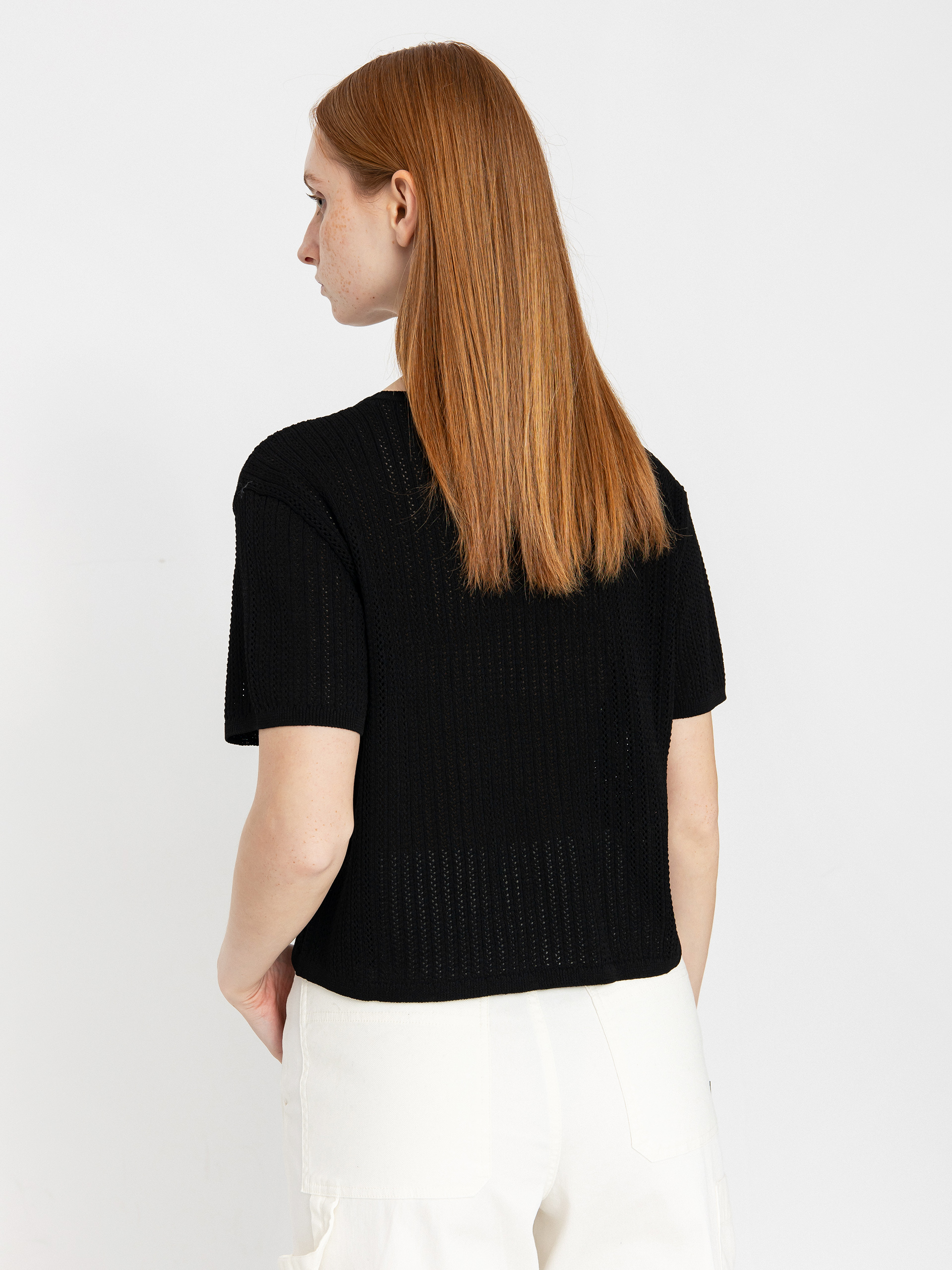 T-shirt Volcom Meshy Beach Wmn (black)