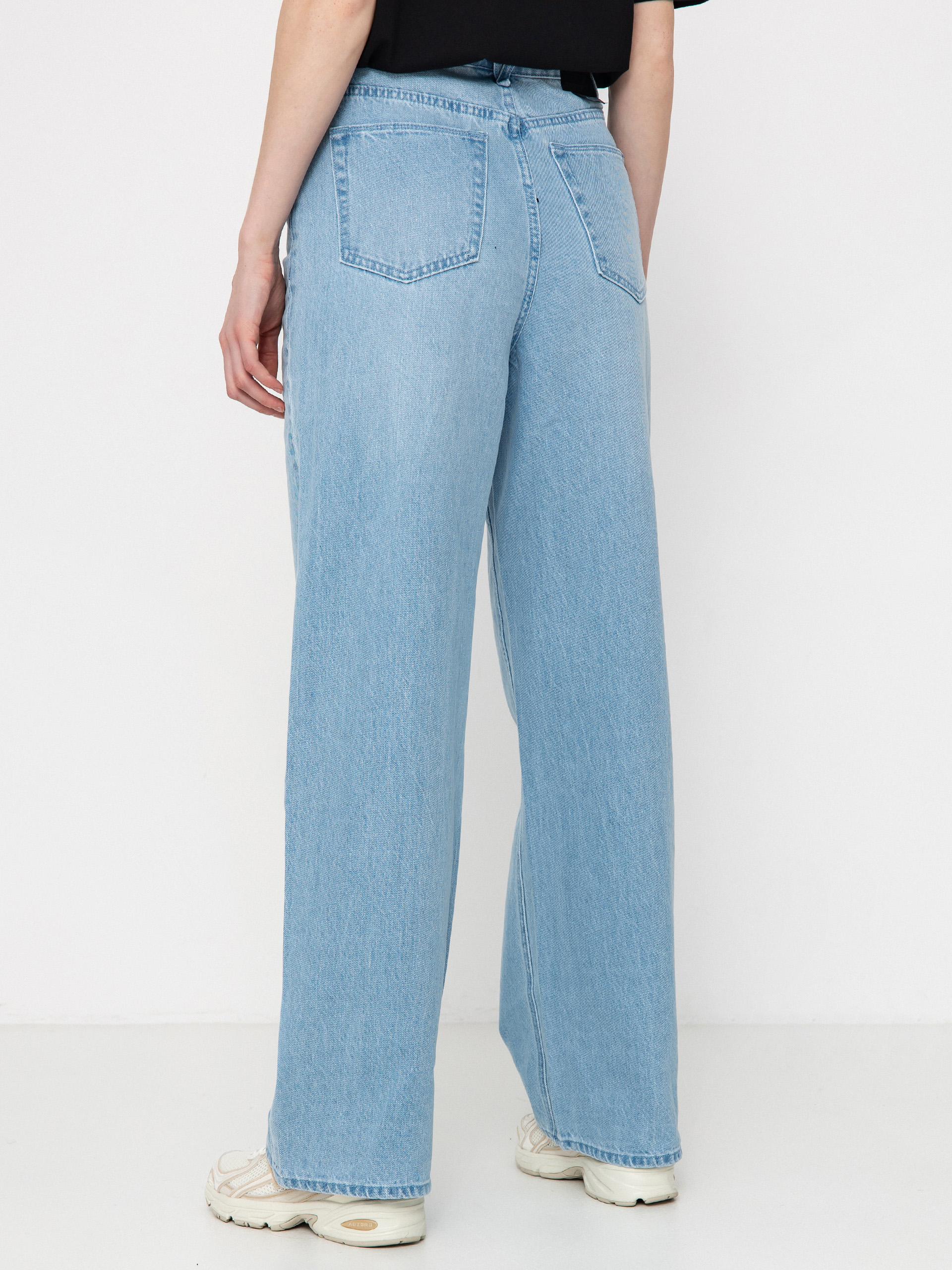 Spodnie Volcom Stoned Boyfriend Hi rise Wmn (blue bird)