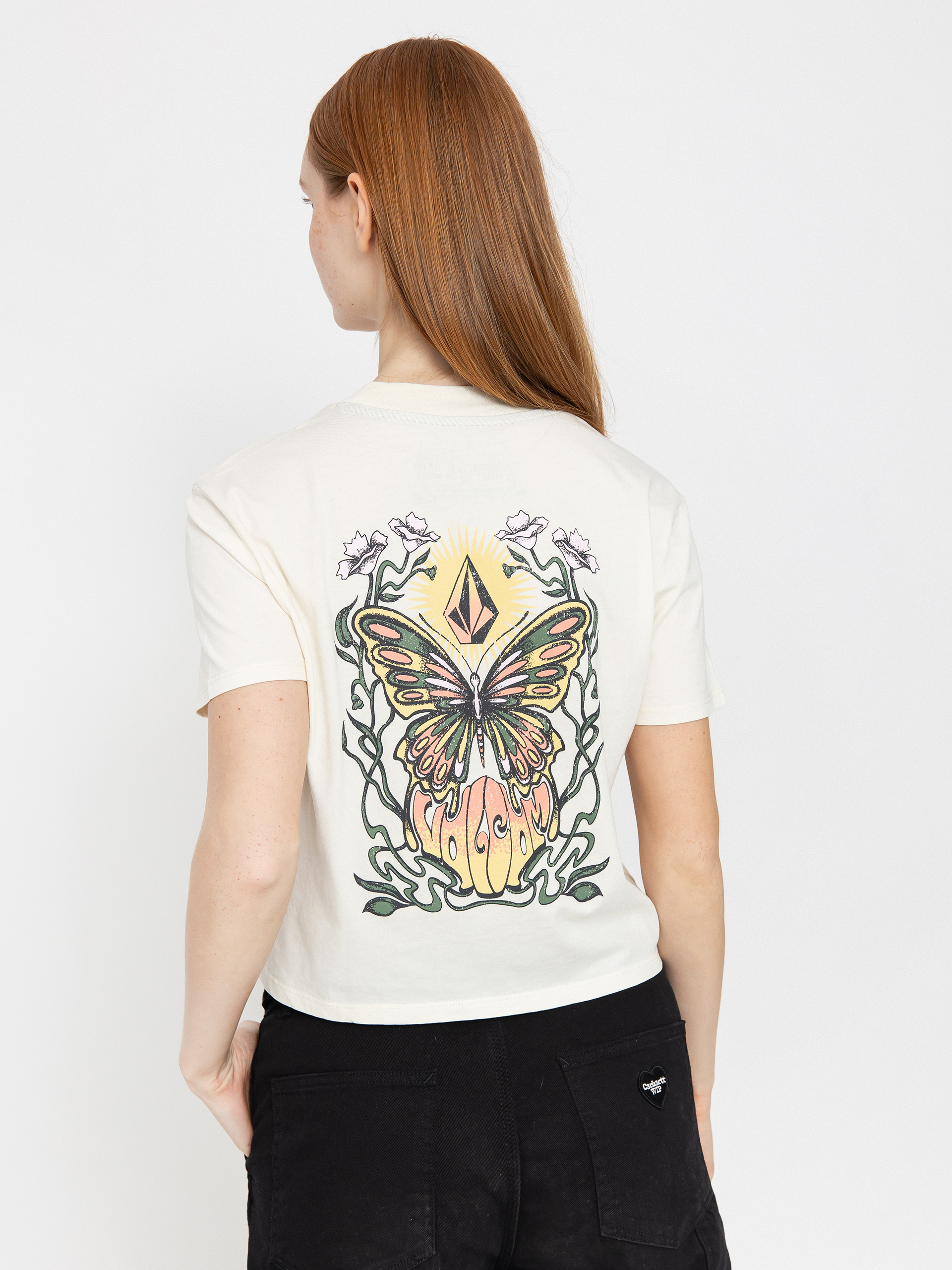 T-shirt Volcom Pocket Dial Wmn (bone)