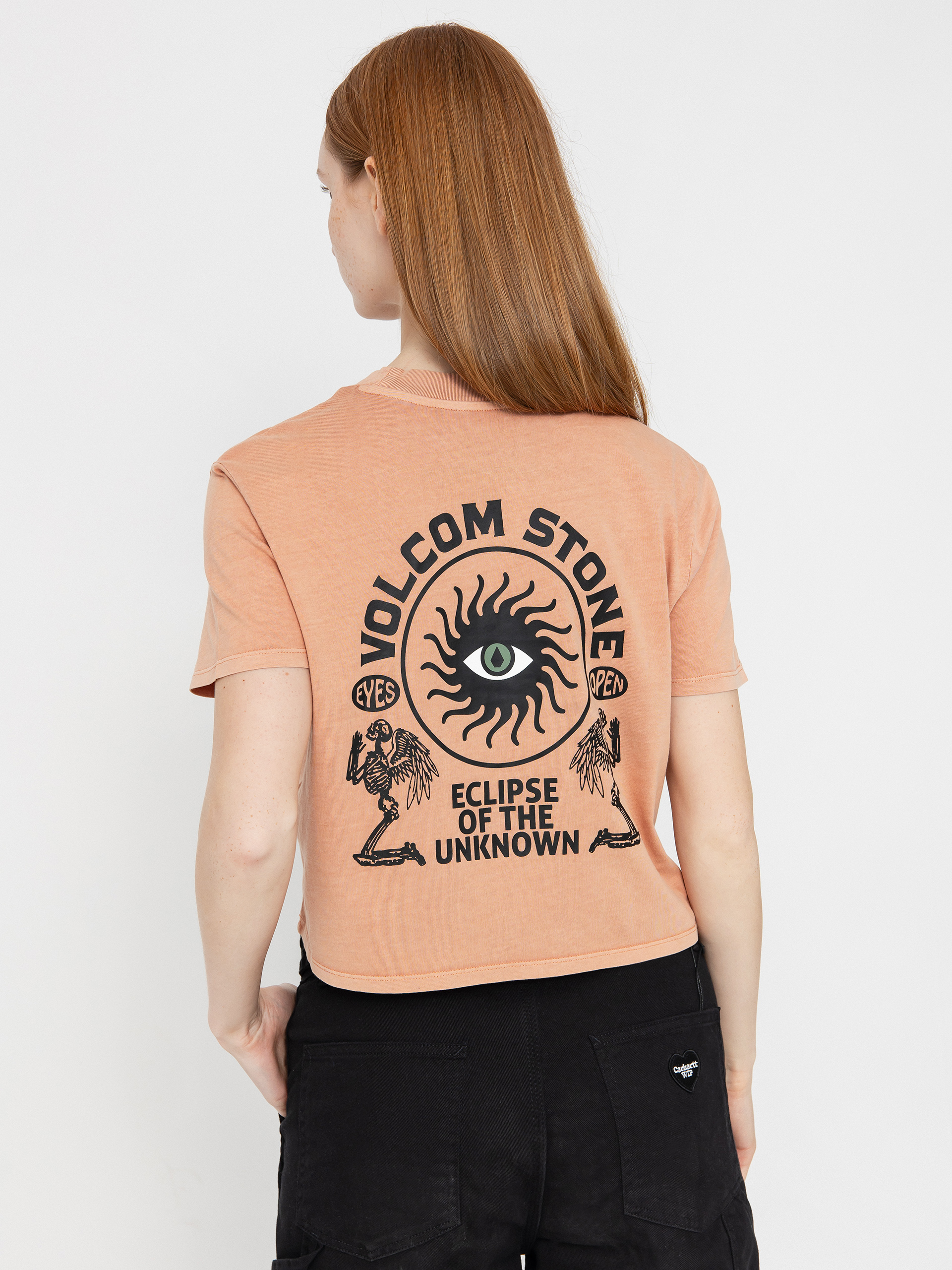 T-shirt Volcom Dial Crop Wmn (sand brown)