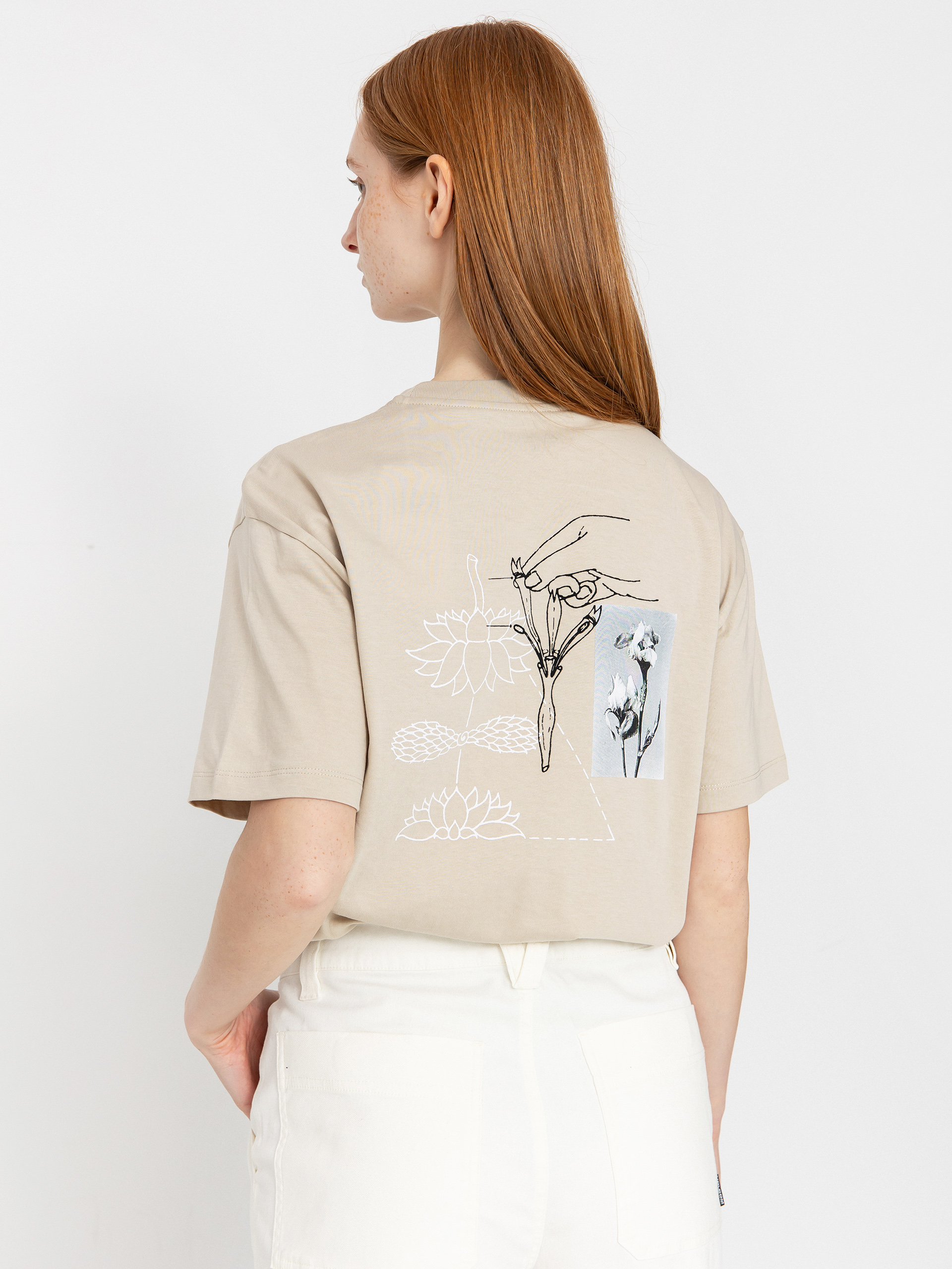 Spodnie Volcom Stone Kraft Wmn (star white)