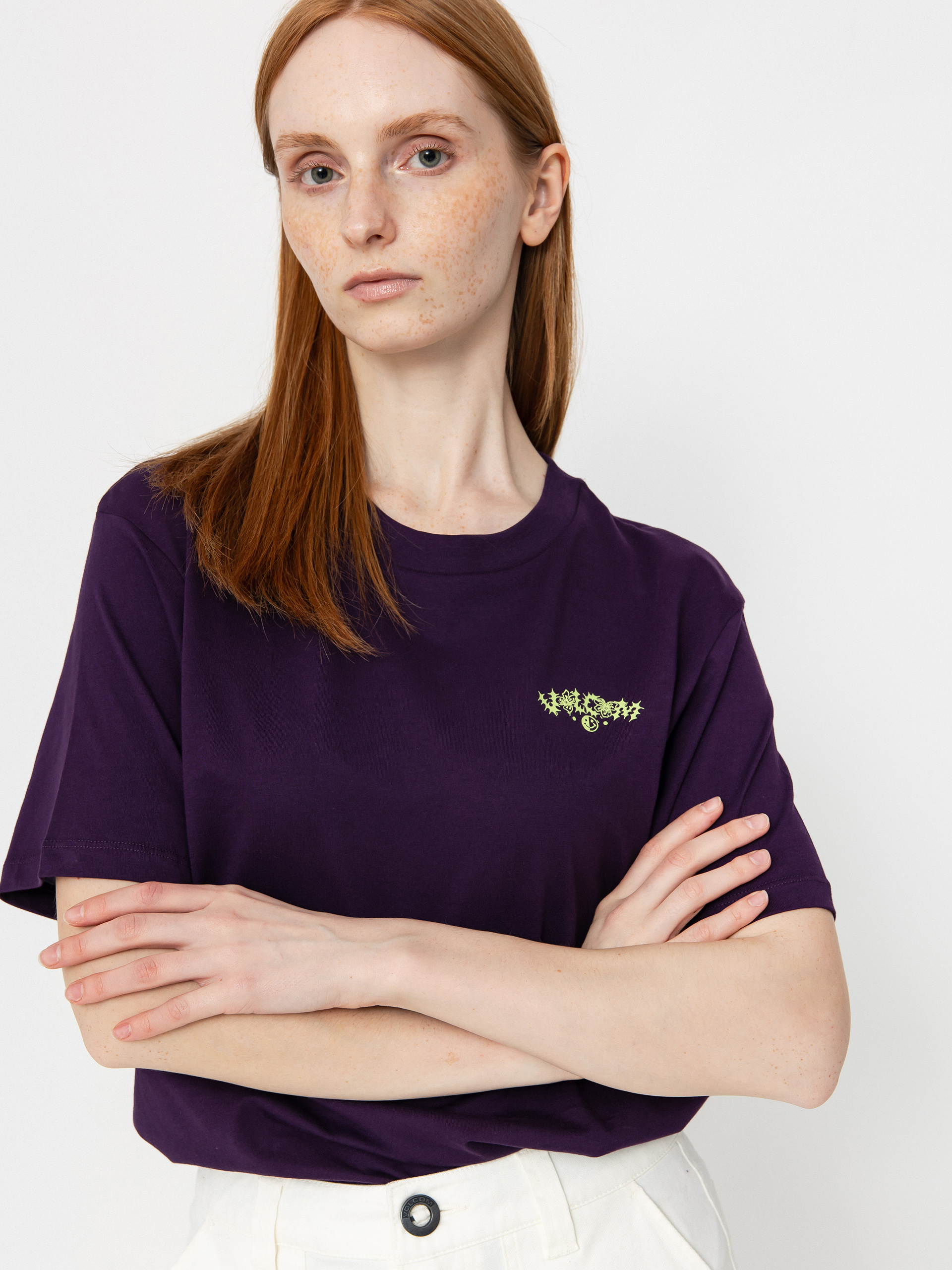 T-shirt Volcom Radical Daze Up Wmn (grape royale)