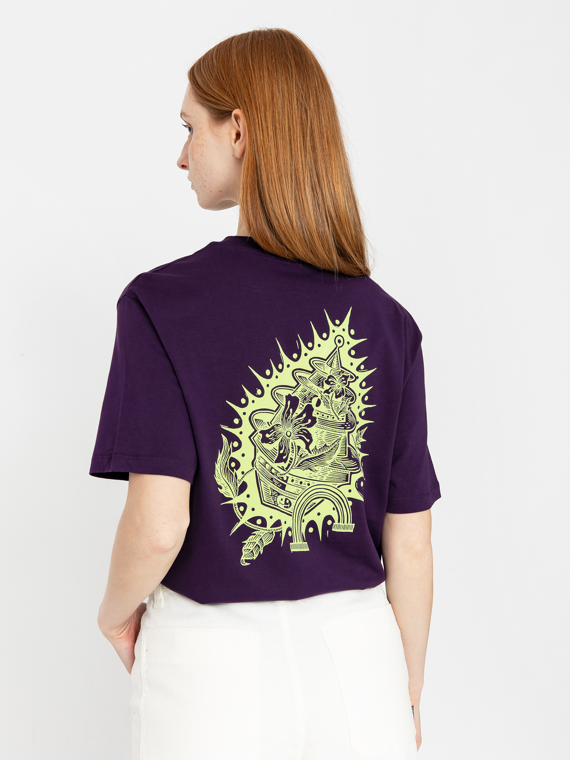 T-shirt Volcom Radical Daze Up Wmn (grape royale)