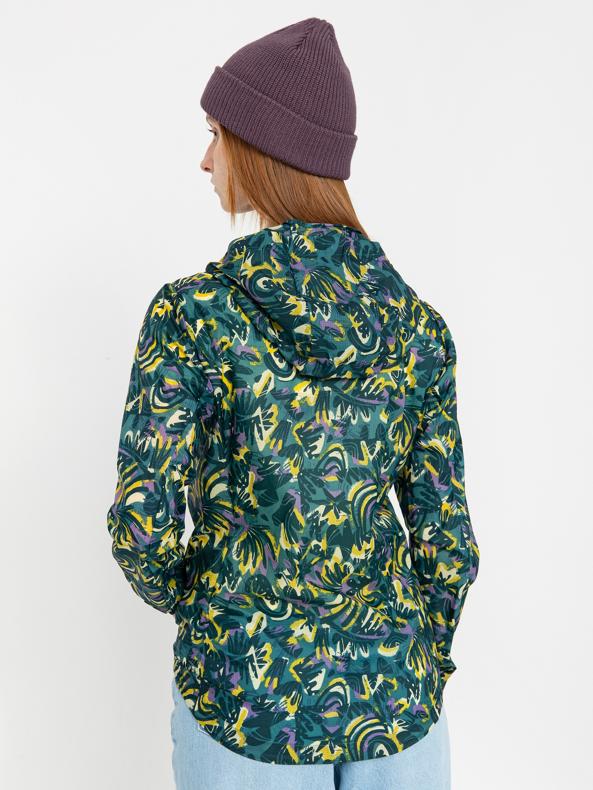 Kurtka Patagonia Houdini Wmn (wild botanist/wetland blue)