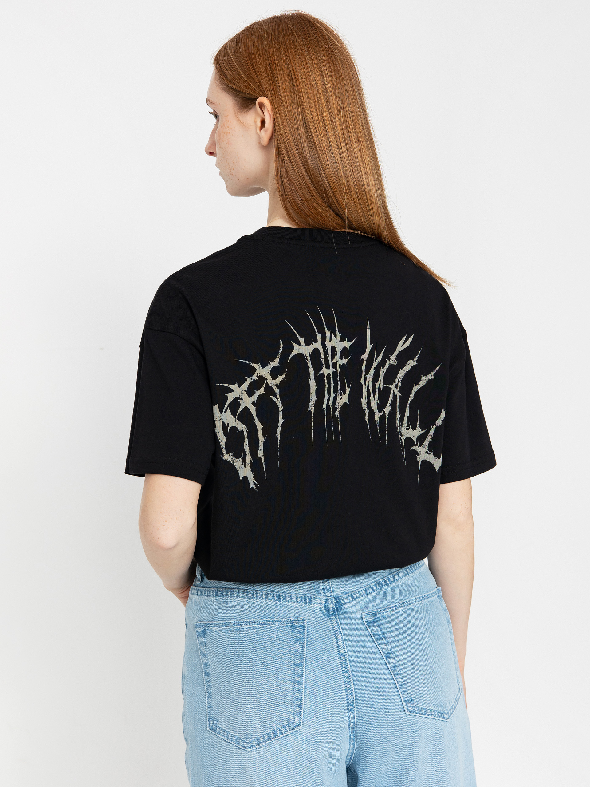 T-shirt Vans Metal University Oversized Wmn (black)