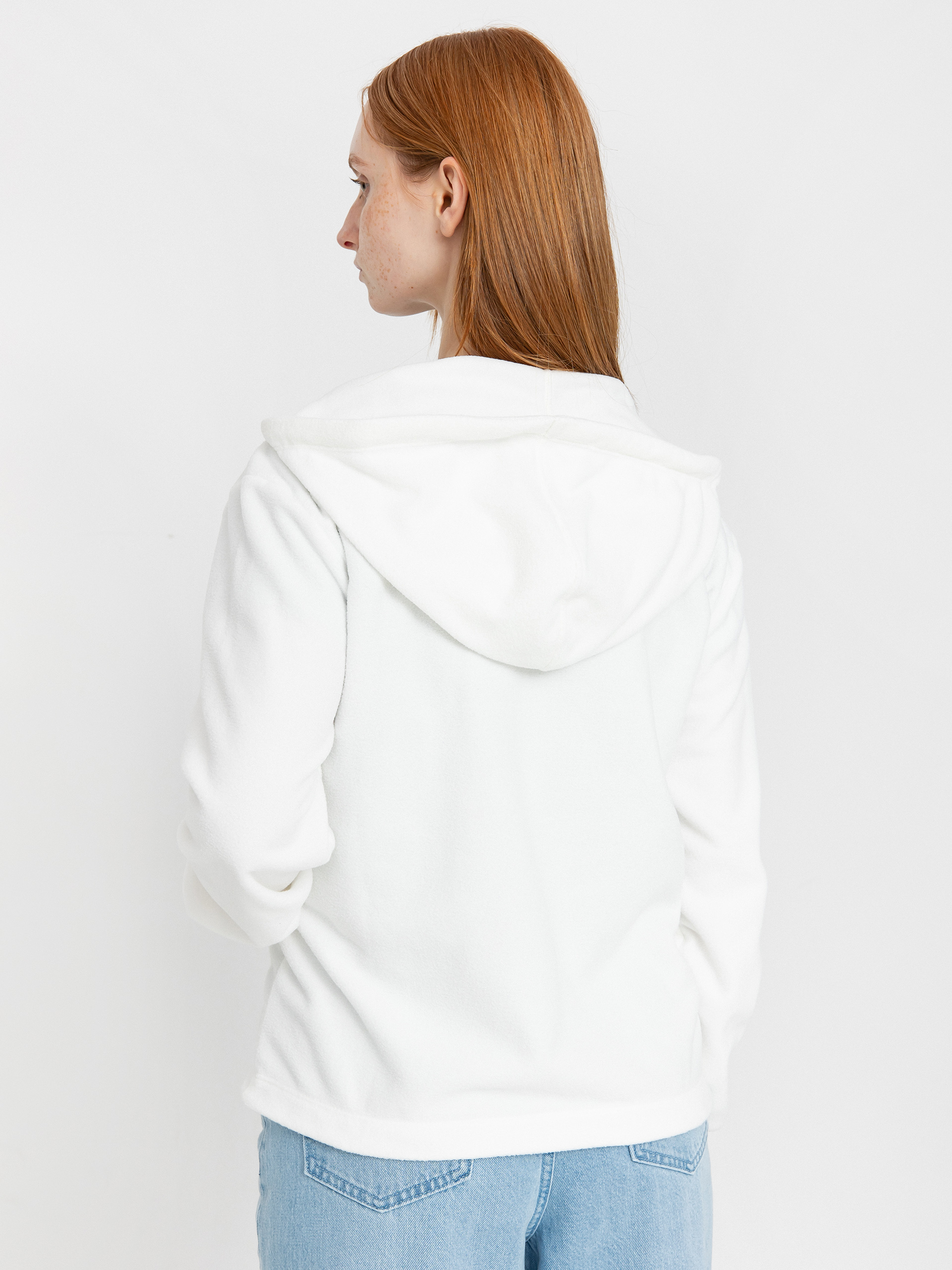 Bluza z kapturem Patagonia Micro D ZHD Wmn (birch white)