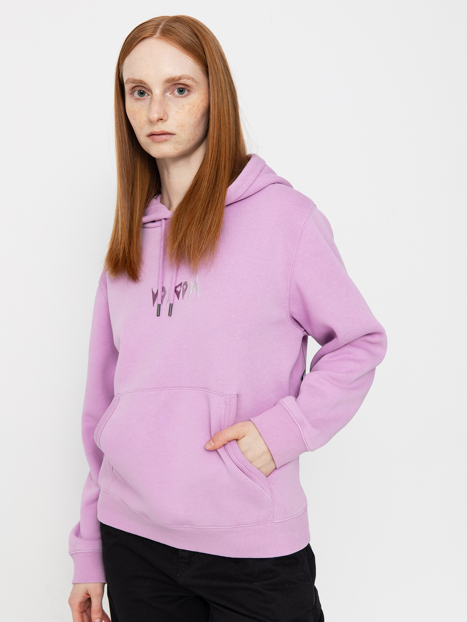 Bluza z kapturem Volcom Spikstone HD Wmn (iris purple)