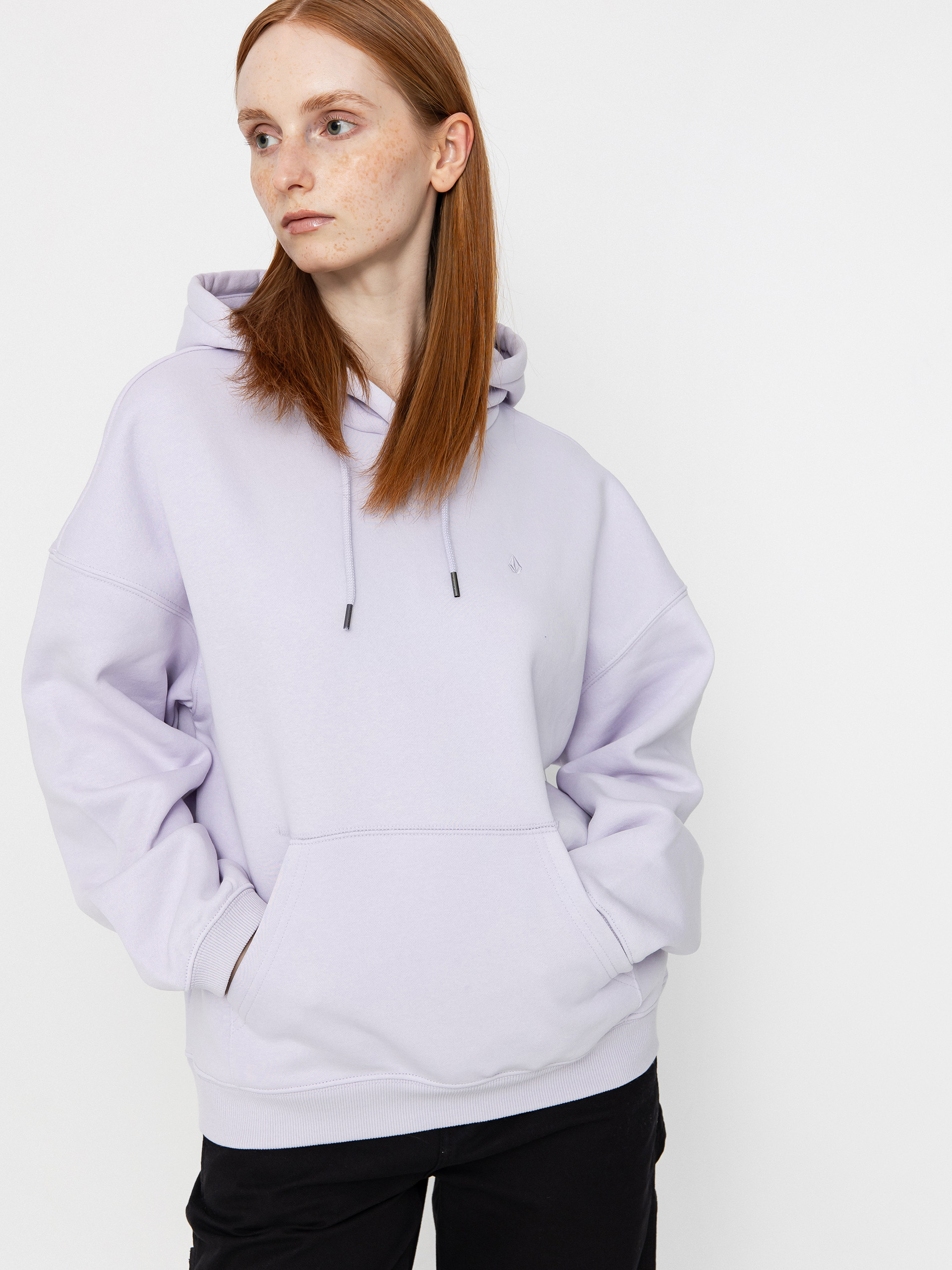 Bluza z kapturem Volcom Stone Heart Up HD Wmn (dusty lavender)