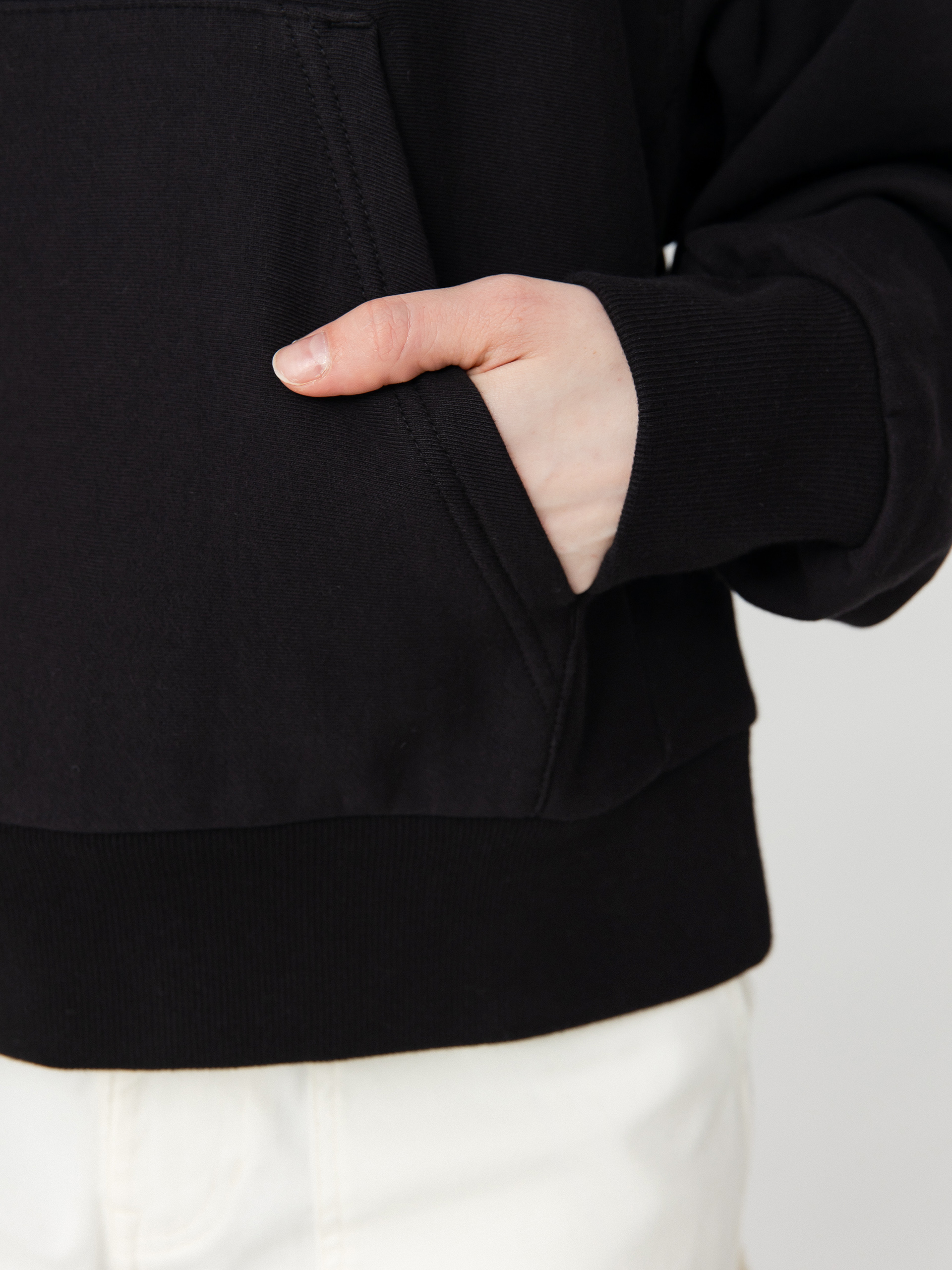 Bluza z kapturem Carhartt WIP American Script HD Wmn (black)