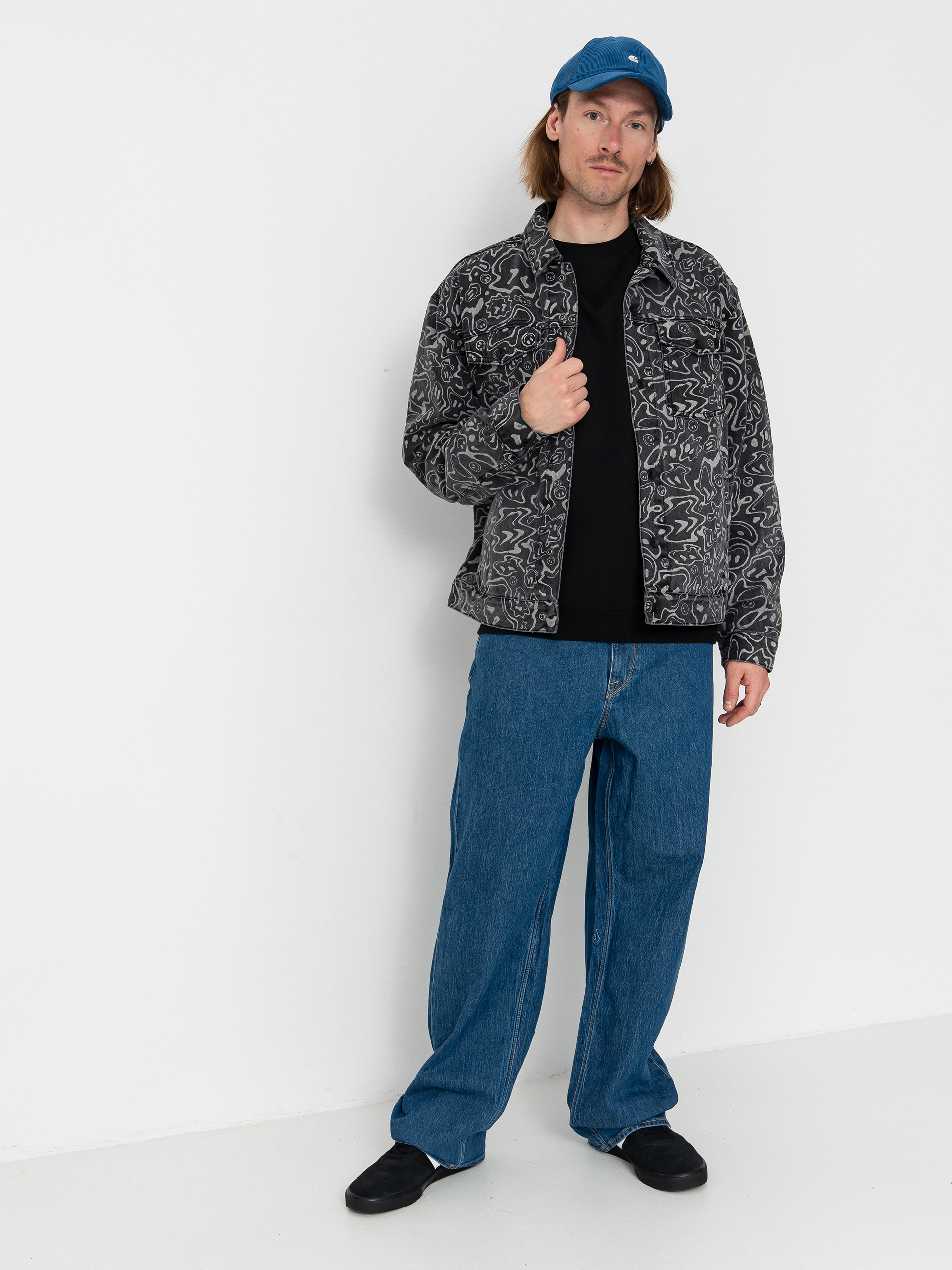Kurtka Volcom Fa F Rygalski (black print)