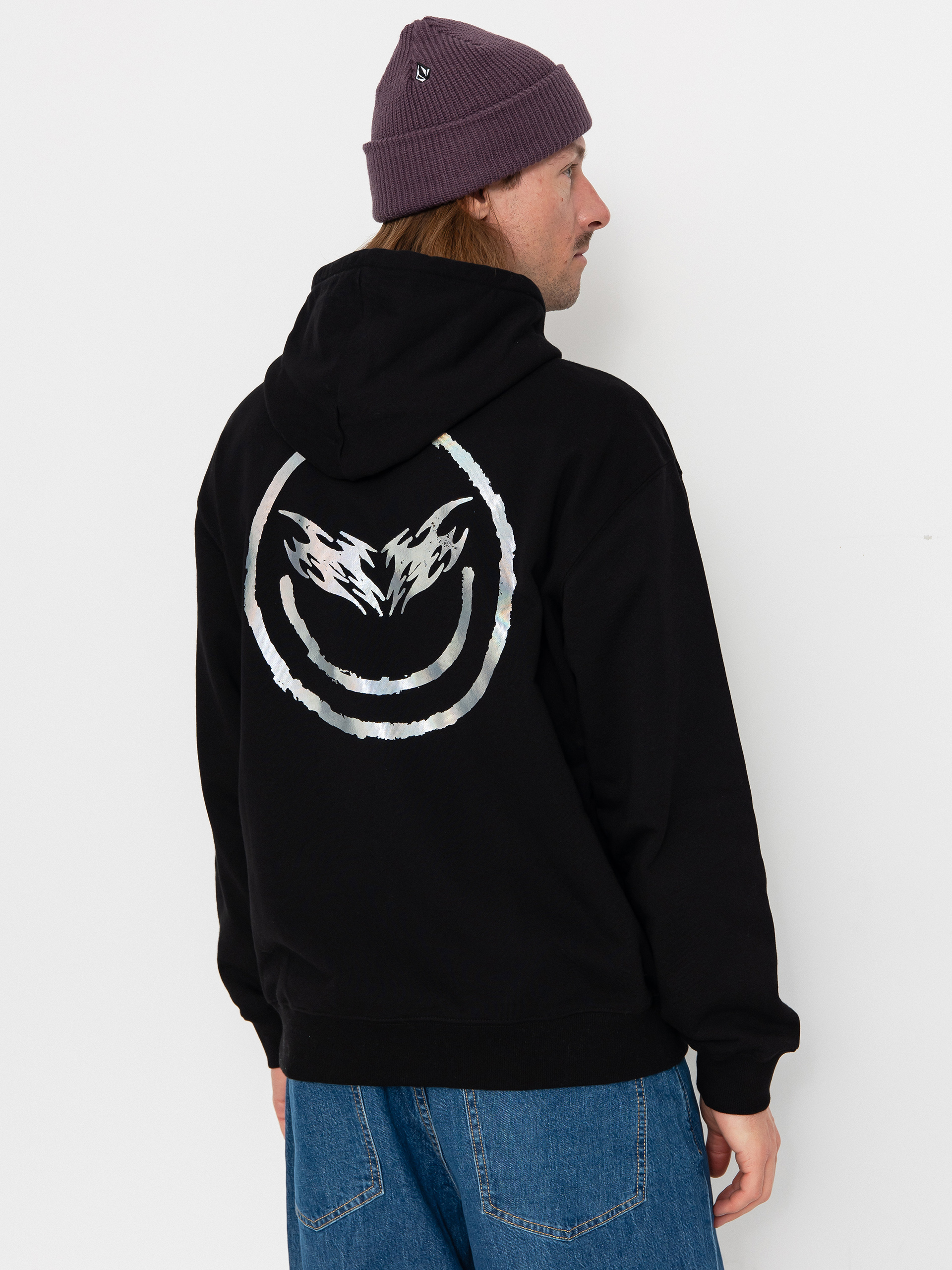 Bluza z kapturem Volcom Fa F Rygalski HD (black)