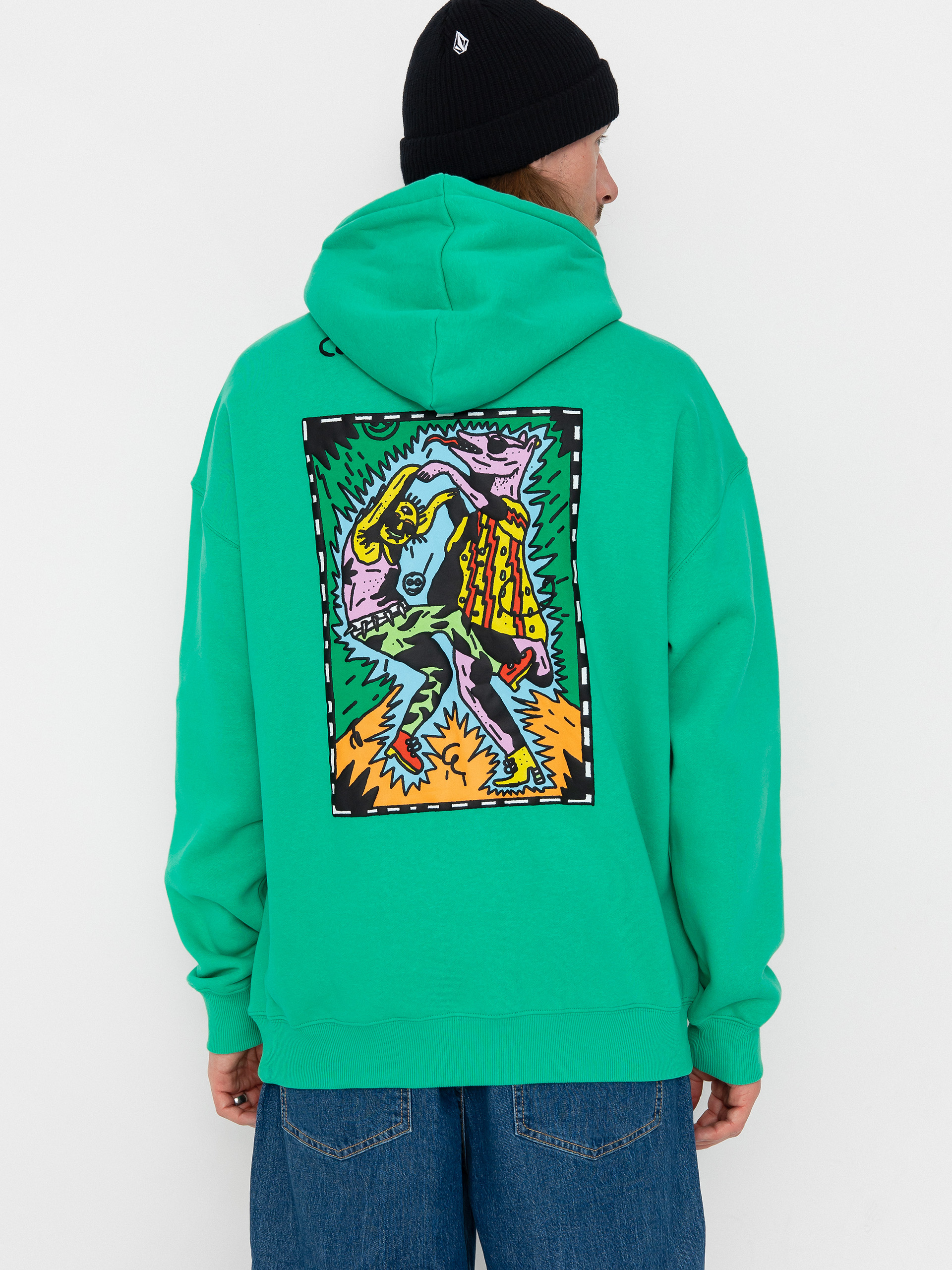 Bluza z kapturem Volcom Fa Bob Mollema 1 HD (mint)