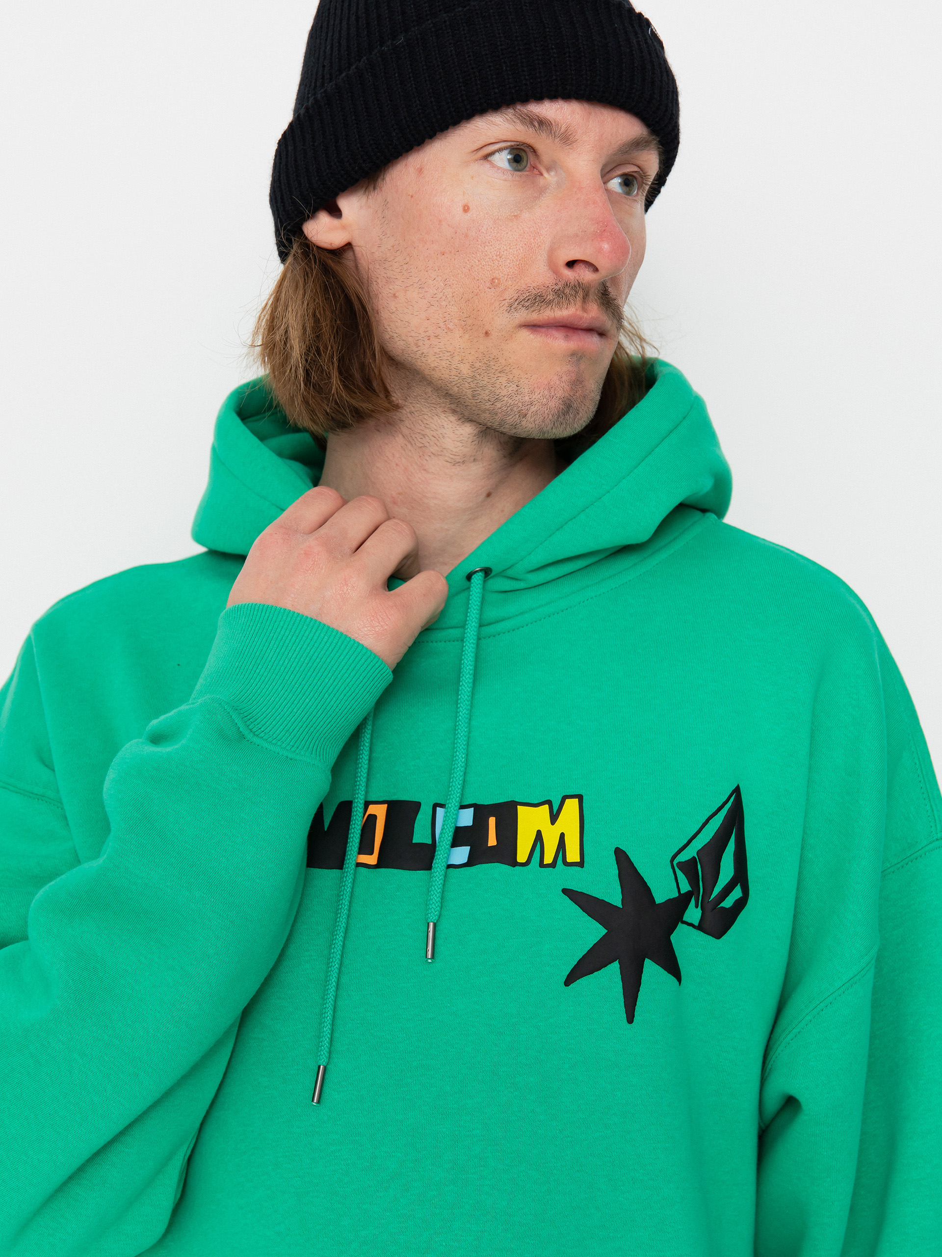 Bluza z kapturem Volcom Fa Bob Mollema 1 HD (mint)