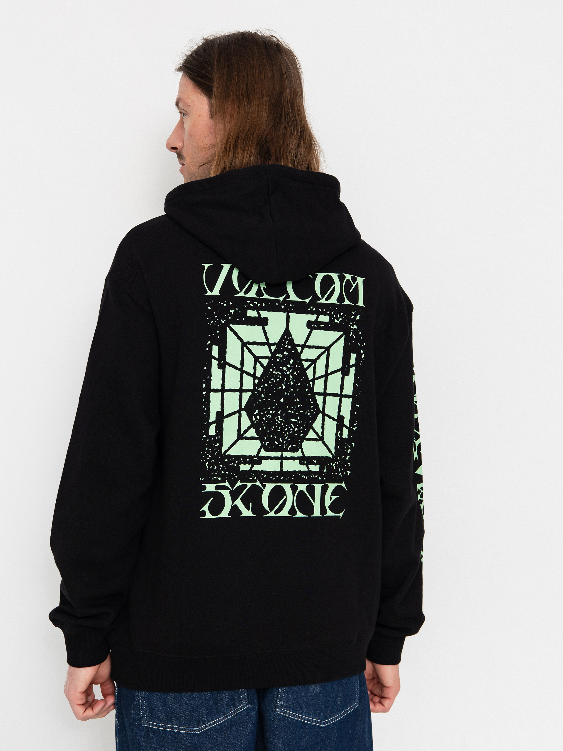 Bluza z kapturem Volcom Handerry HD (black)