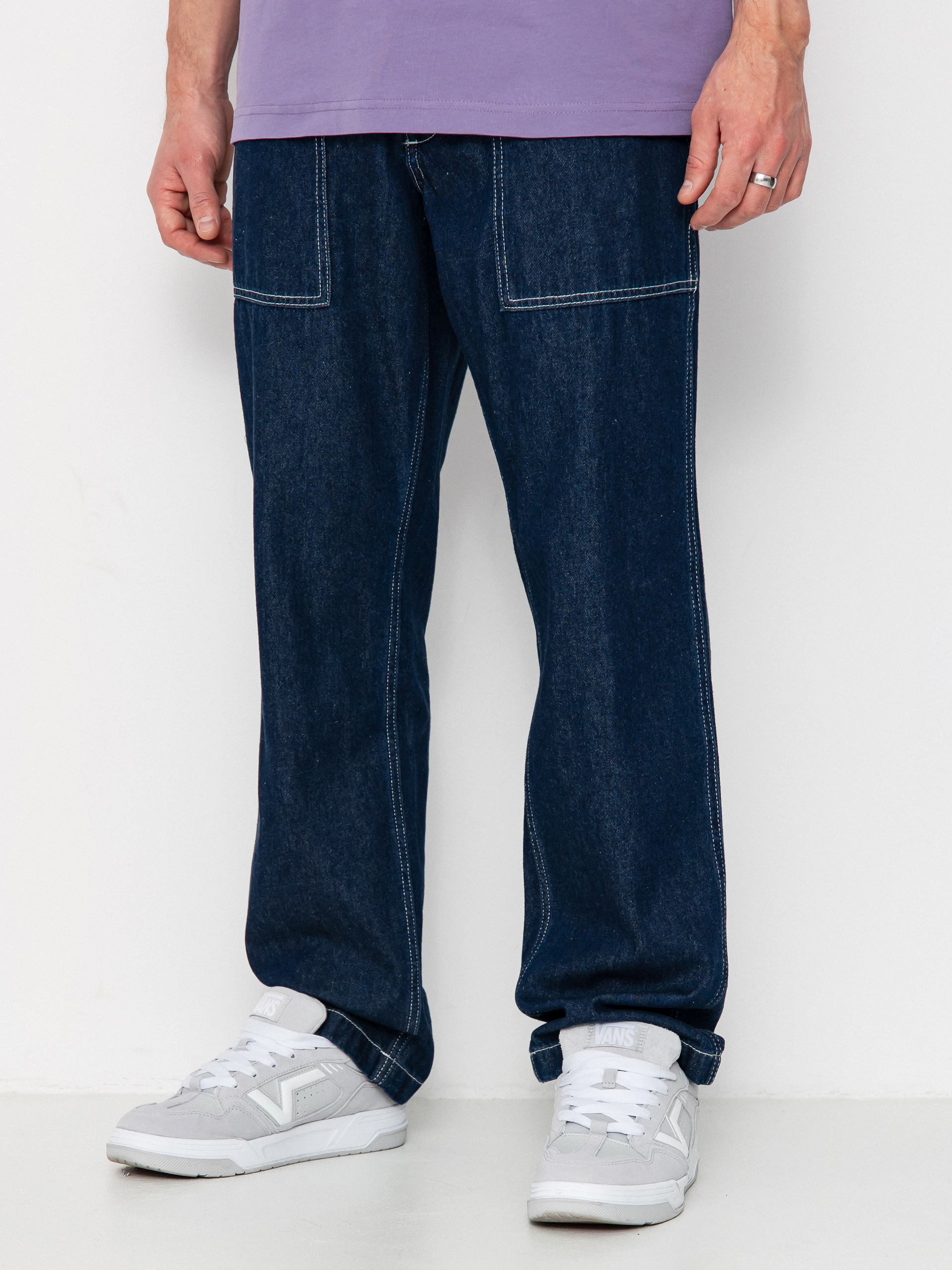 Spodnie Vans Fatigue Loose Tapered Denim (dark denim)