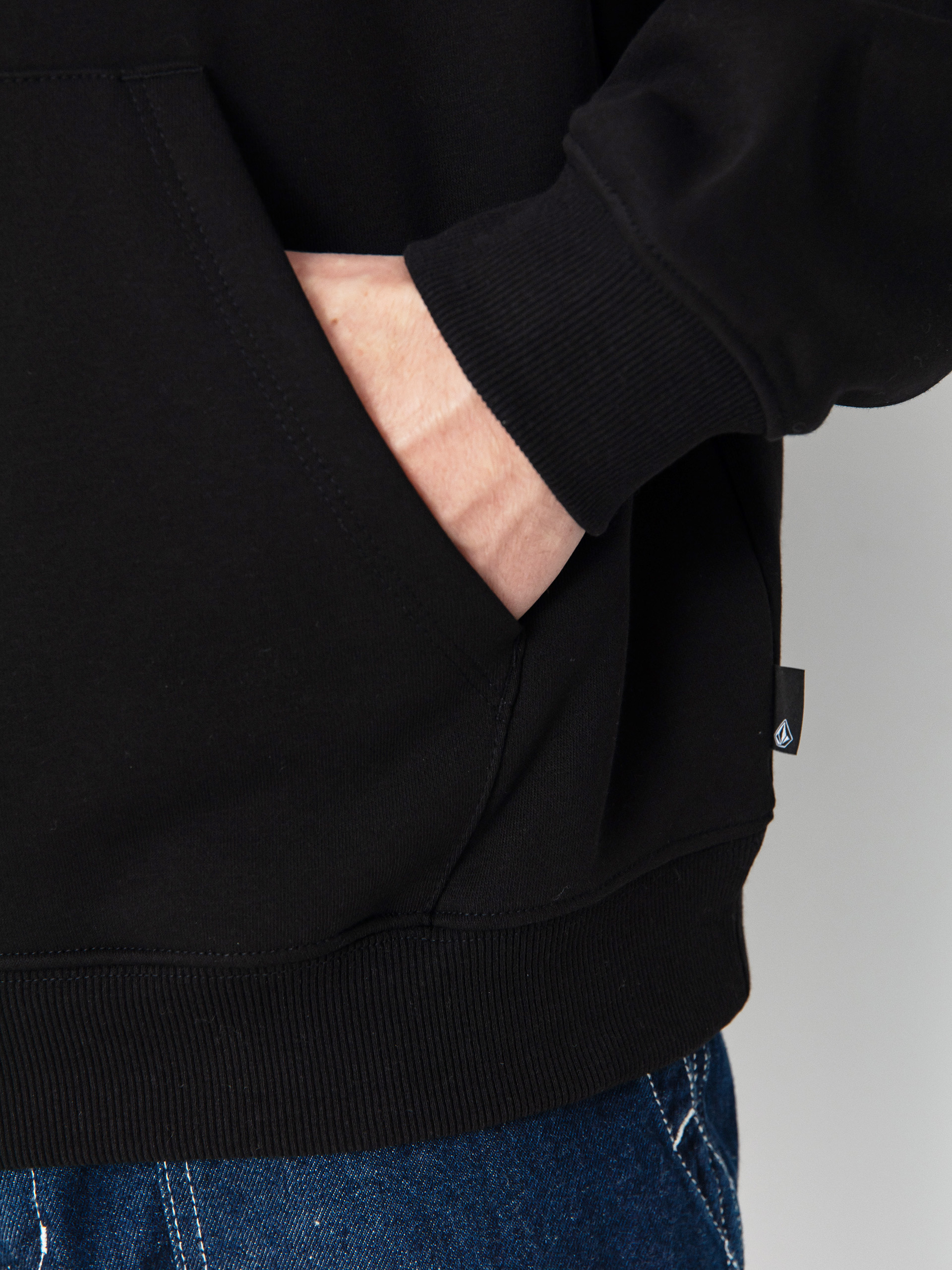 Bluza z kapturem Volcom Watanite HD (black)