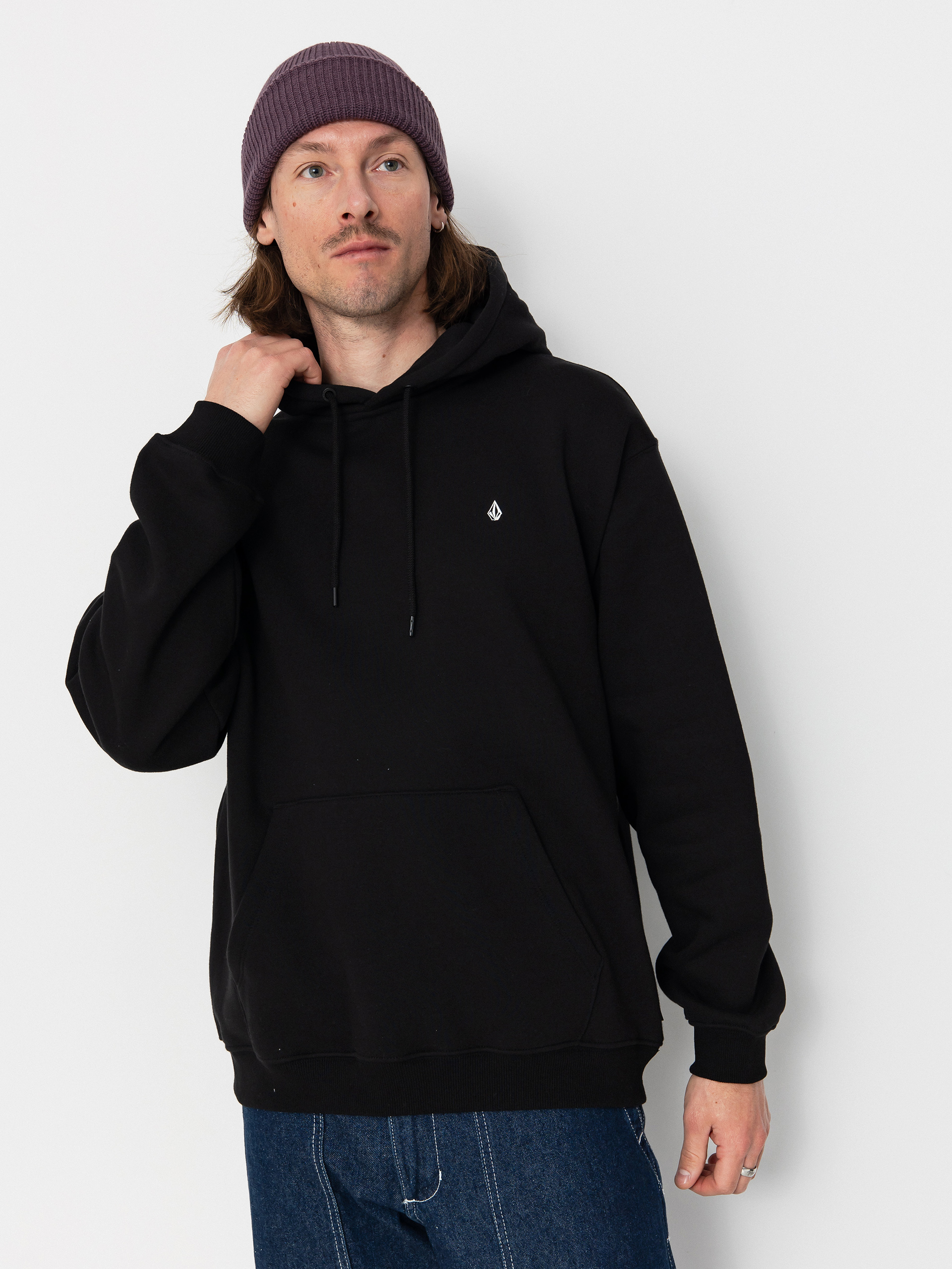 Bluza z kapturem Volcom Single Stone HD (black)