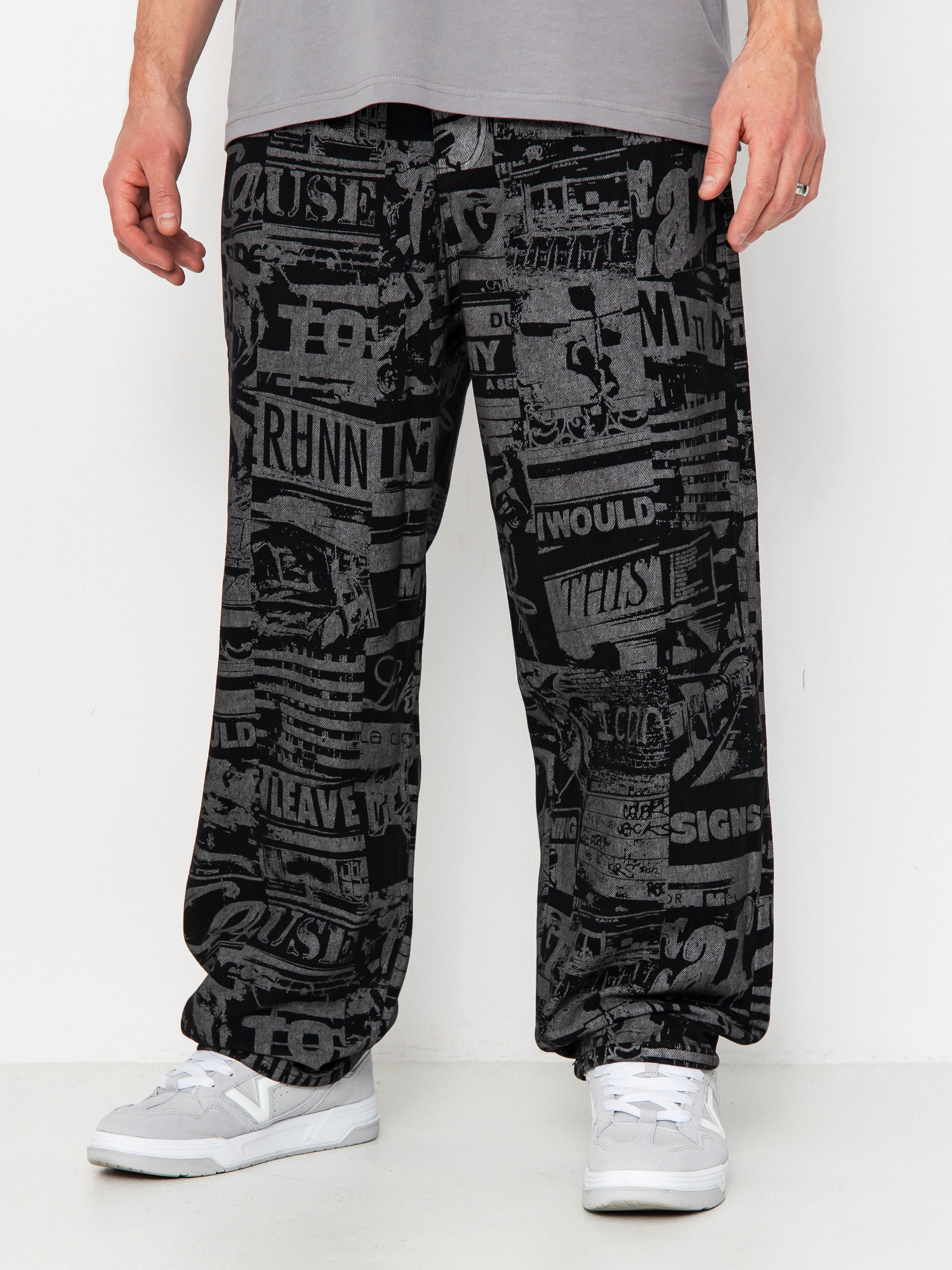 Spodnie Wasted Paris Mind Casper (faded black/black)