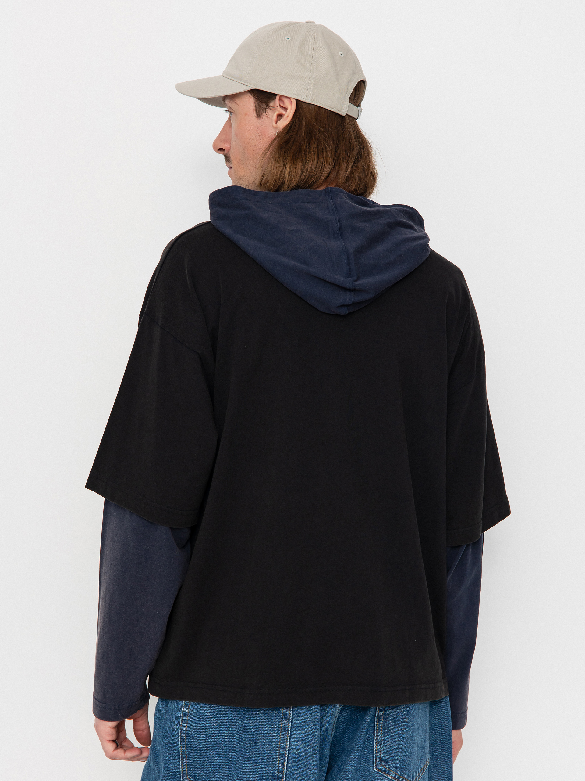 Bluza z kapturem Wasted Paris Legacy Age HD (faded black/faded night blue)