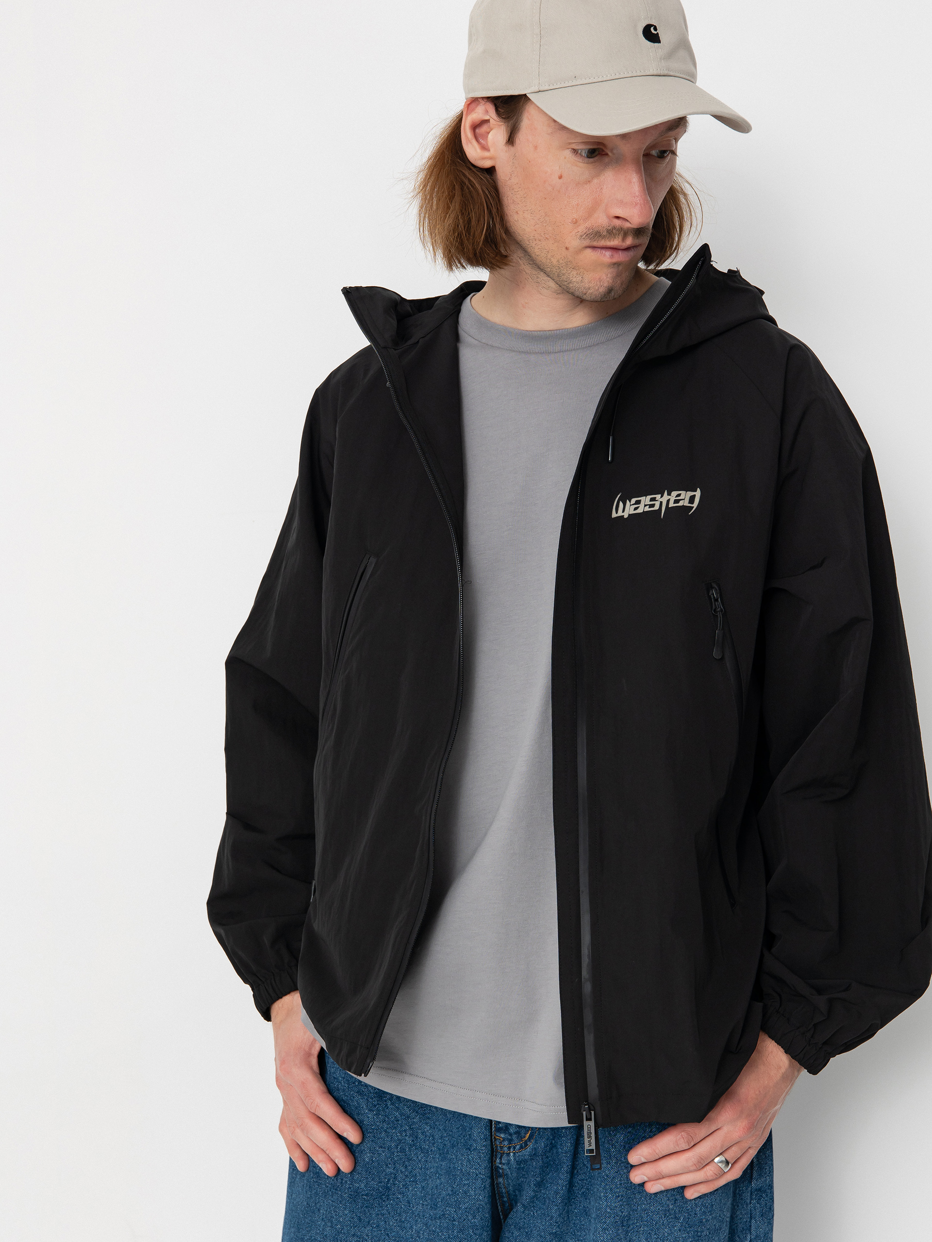 Kurtka Wasted Paris Blade Windbreaker (black)