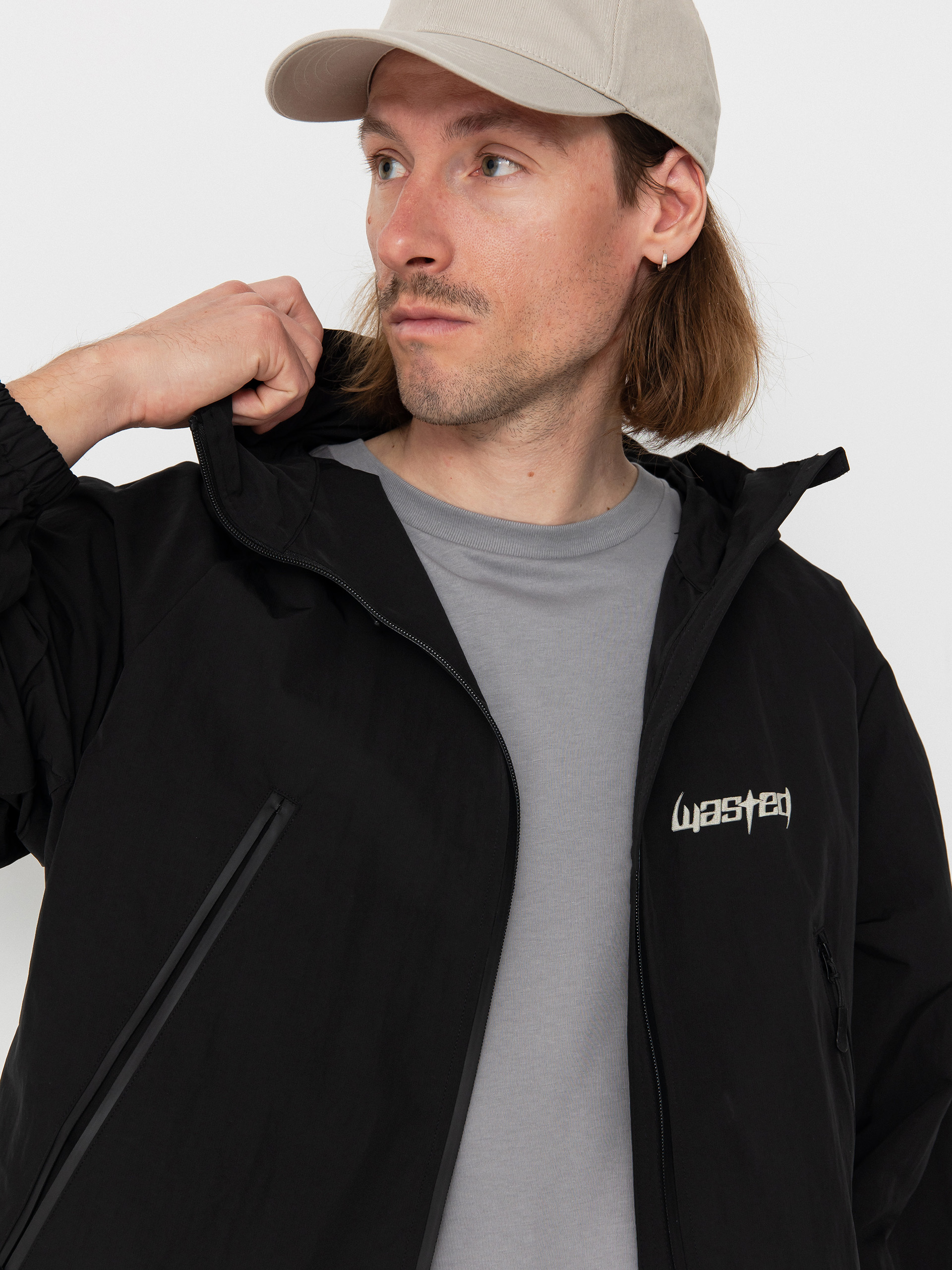 Kurtka Wasted Paris Blade Windbreaker (black)