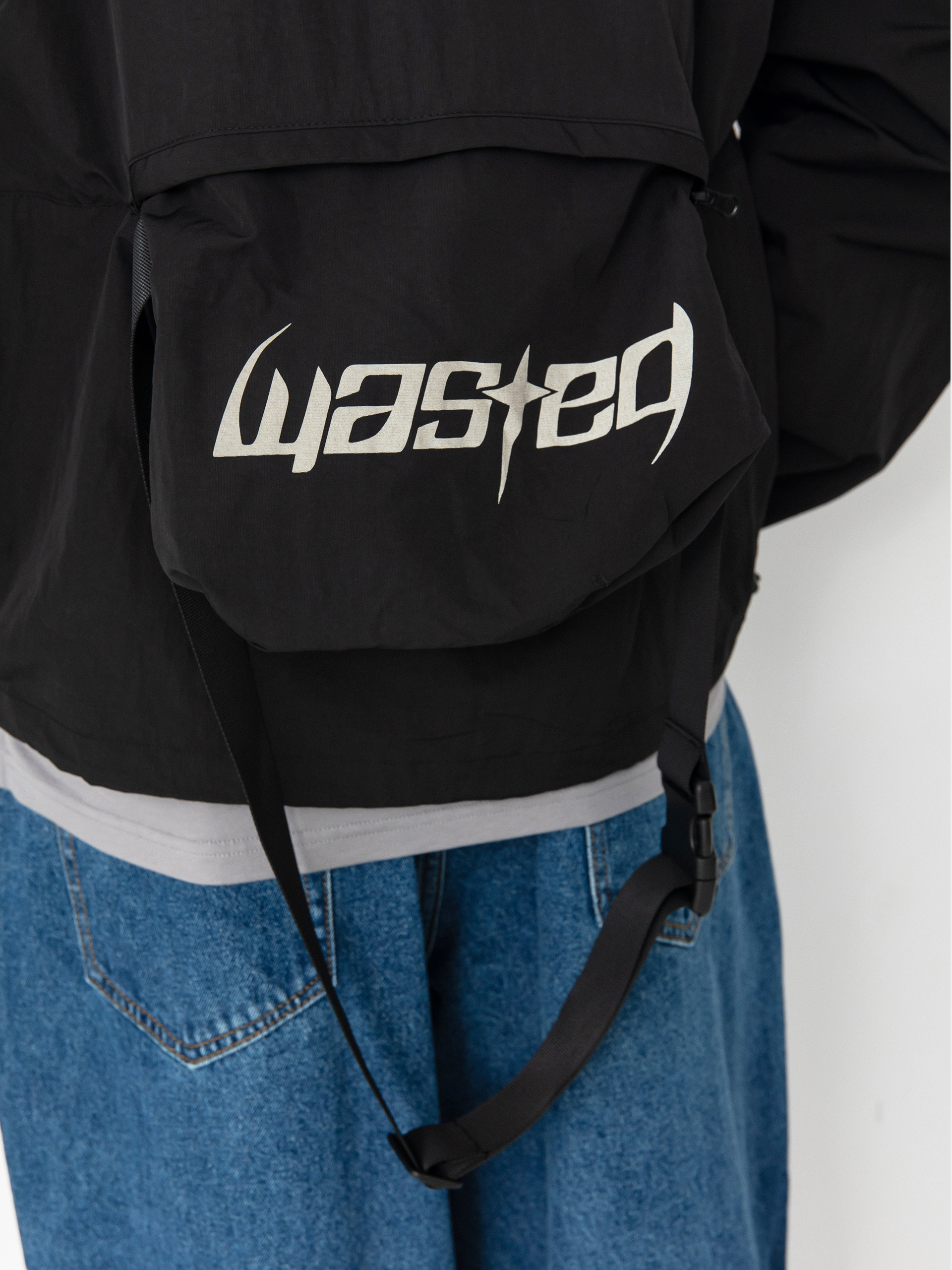 Kurtka Wasted Paris Blade Windbreaker (black)