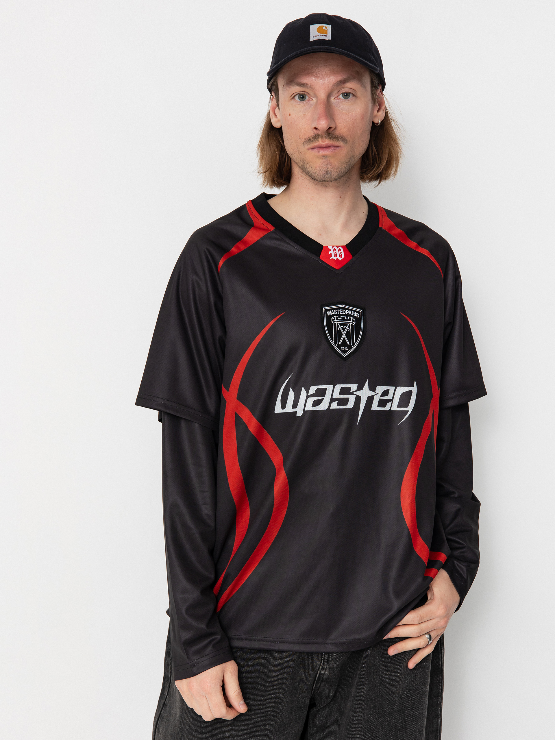 Longsleeve Wasted Paris Blade Football Jersey Age (black)
