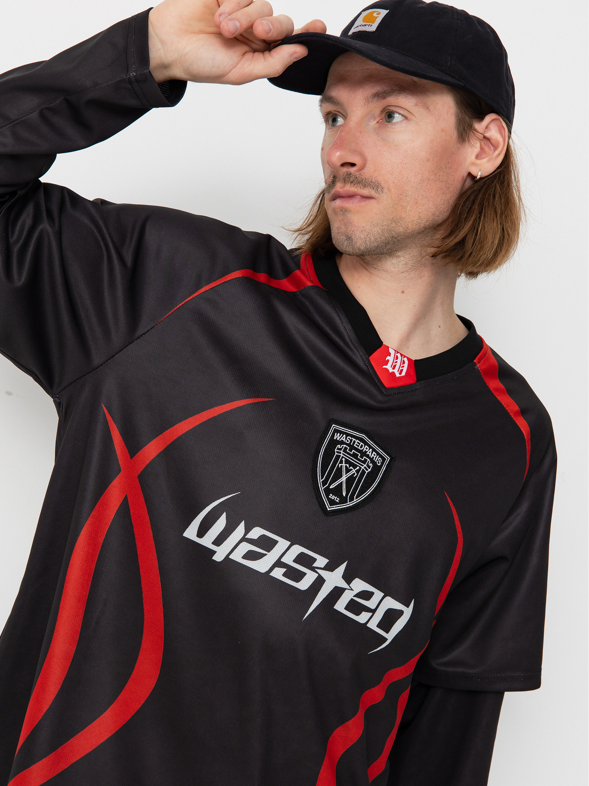 Longsleeve Wasted Paris Blade Football Jersey Age - czarny