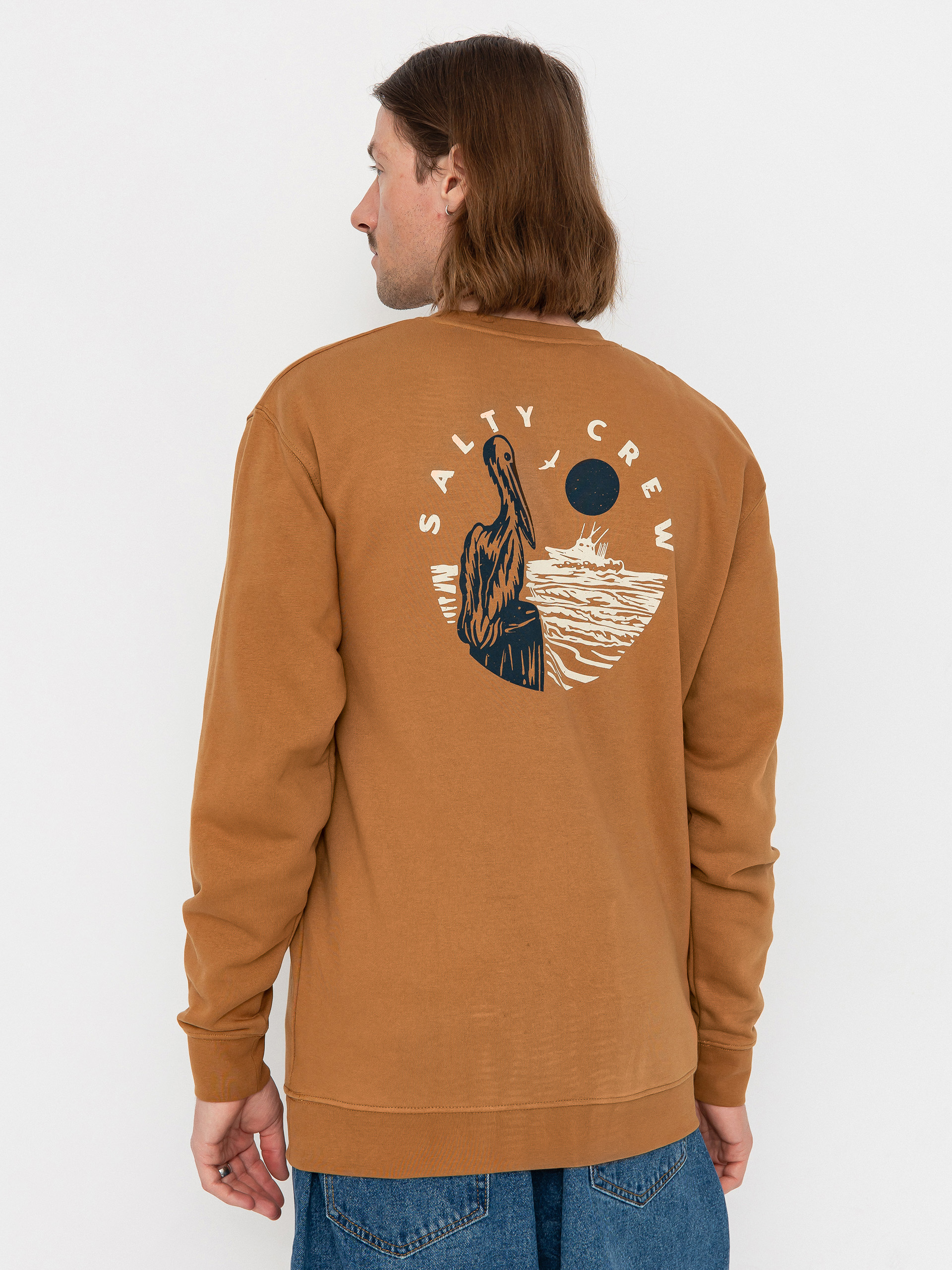 Bluza Salty Crew Stake Out Crew (caramel)
