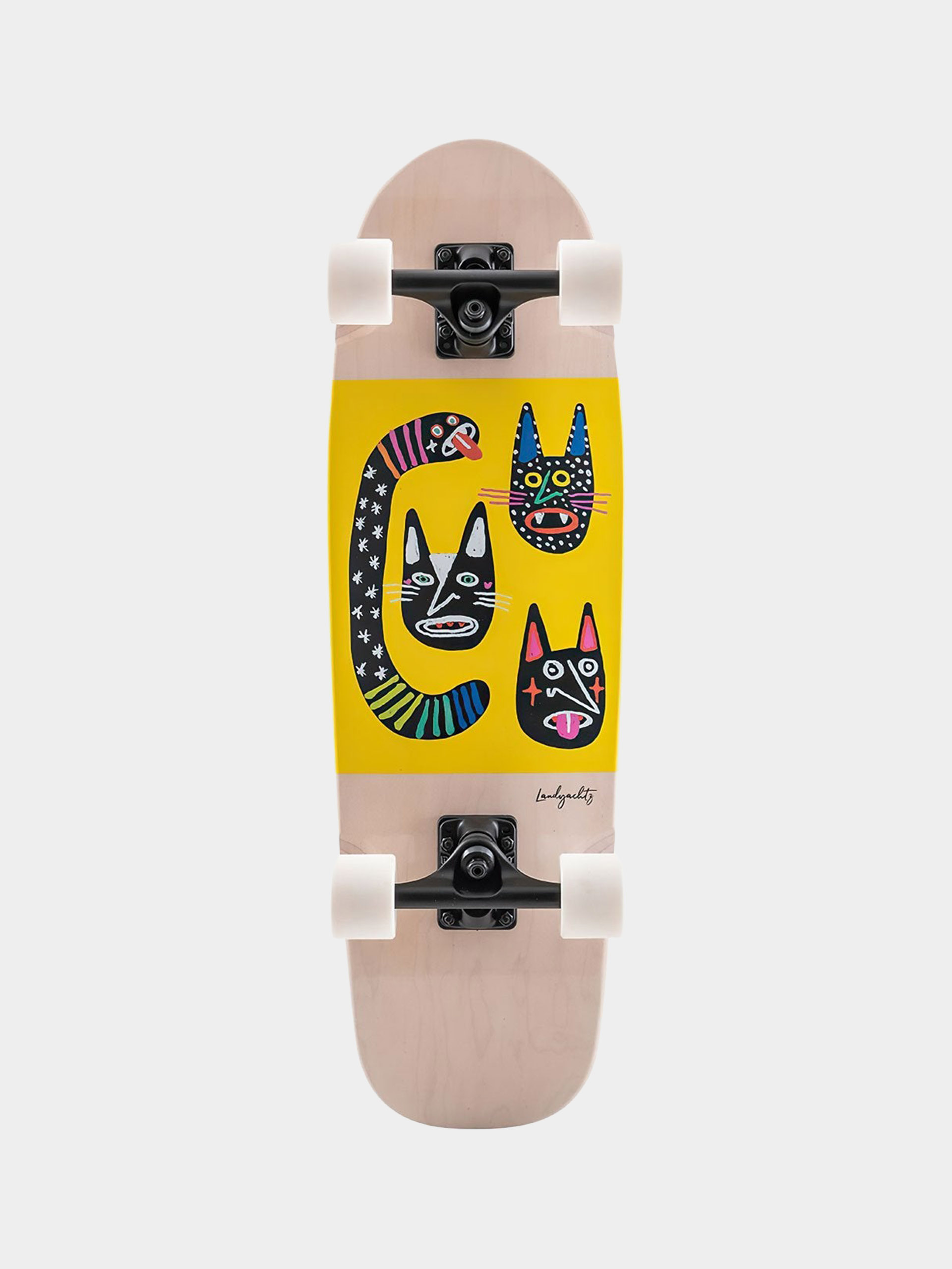 Deskorolka cruiser Landyachtz Dinghy Blunt (wild cats)