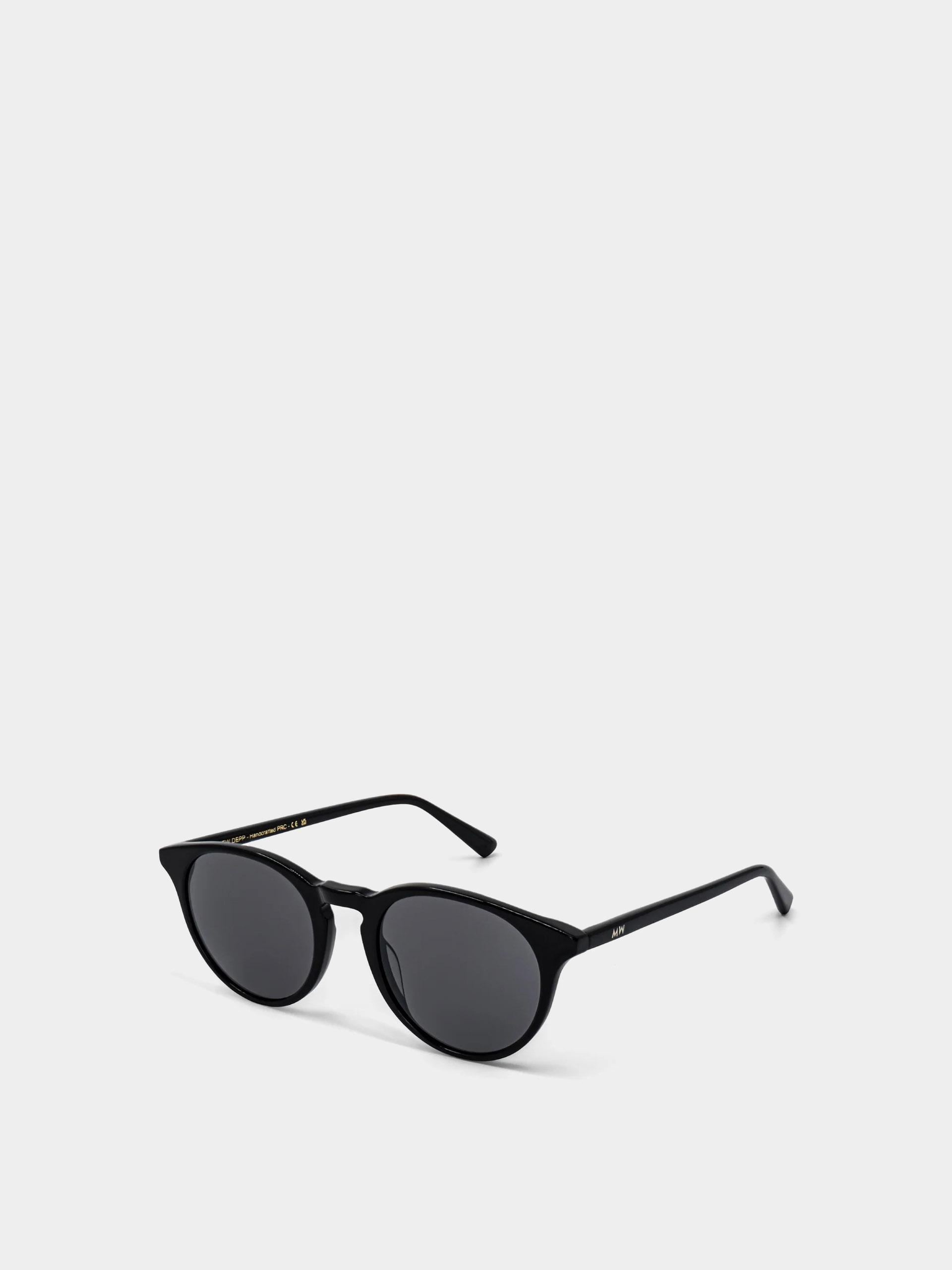 Okulary przeciwsłoneczne MessyWeekend New Depp (black/grey)
