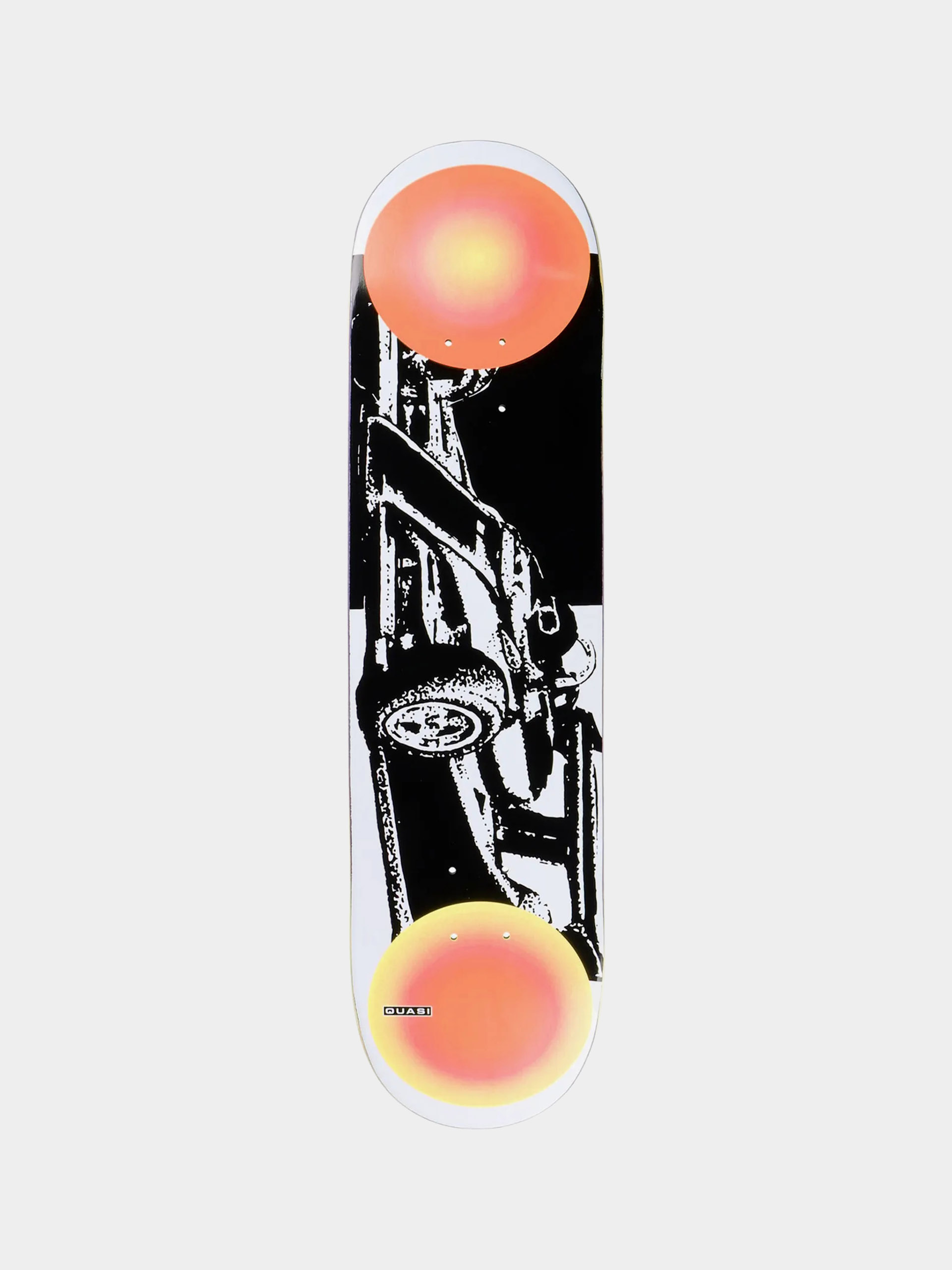 Deck Quasi Skateboards Fast Car II (white/black)